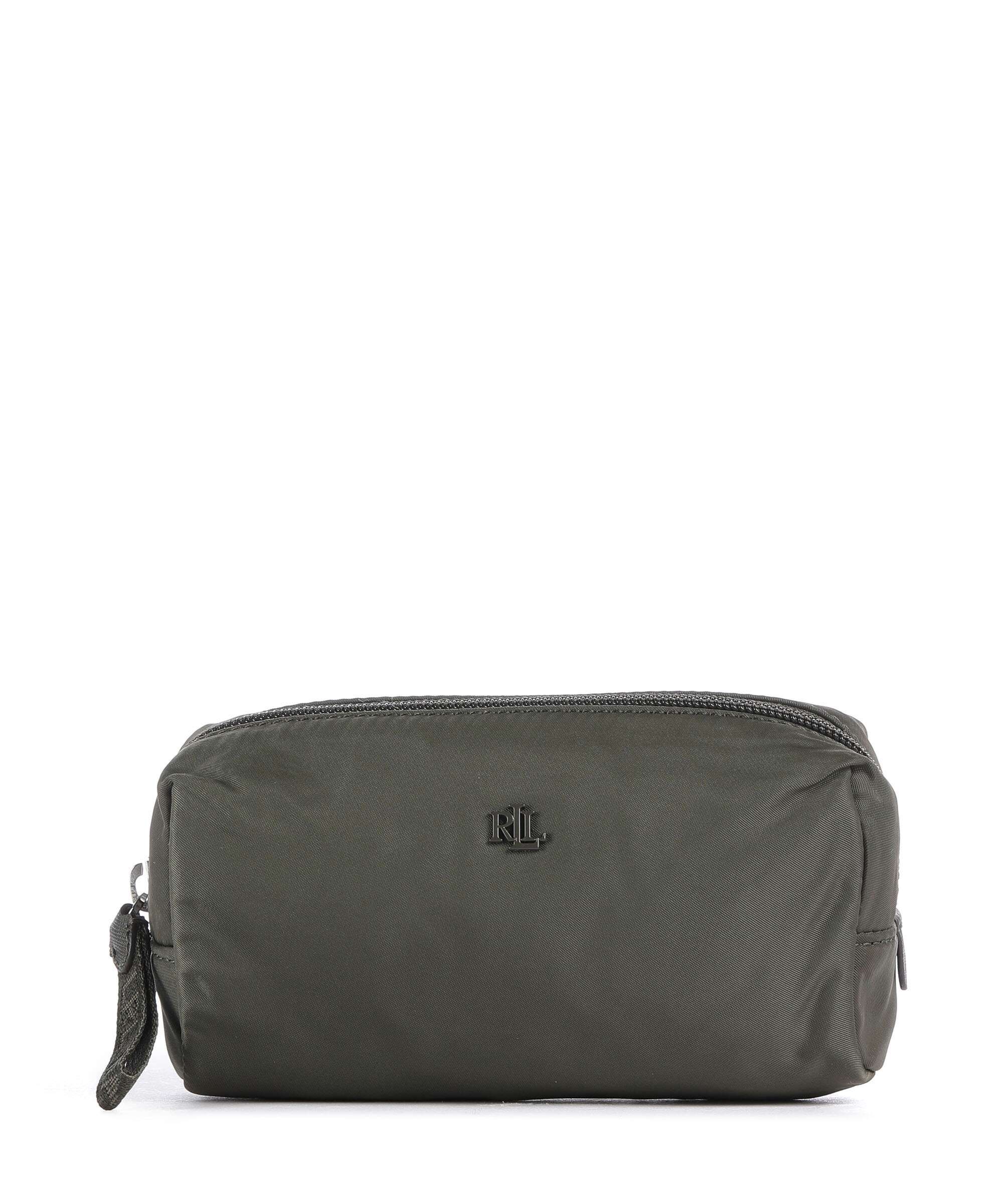 Lauren Ralph Lauren Large Torby na kosmetyki dark olive