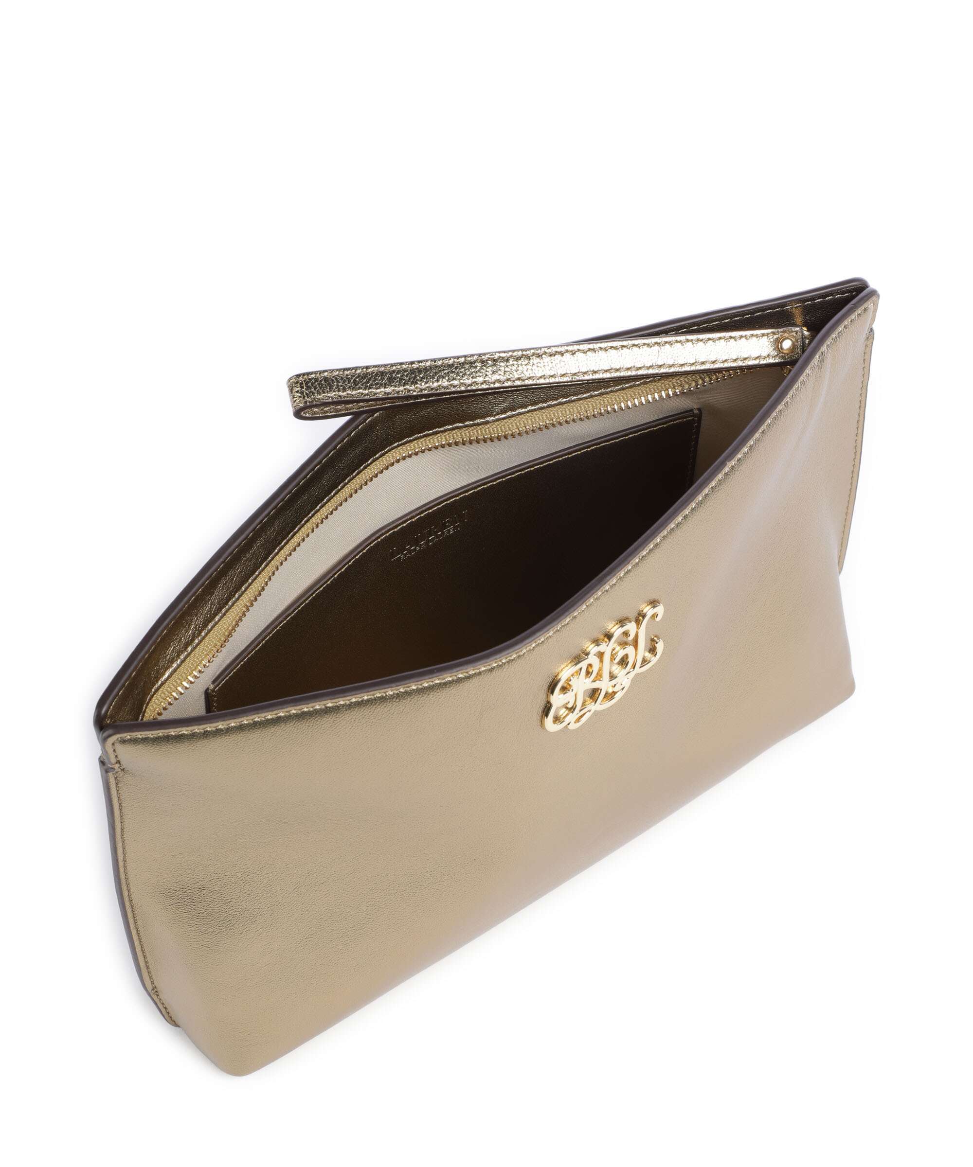 Lauren Ralph Lauren Large Torby na kosmetyki antique gold - Image 4