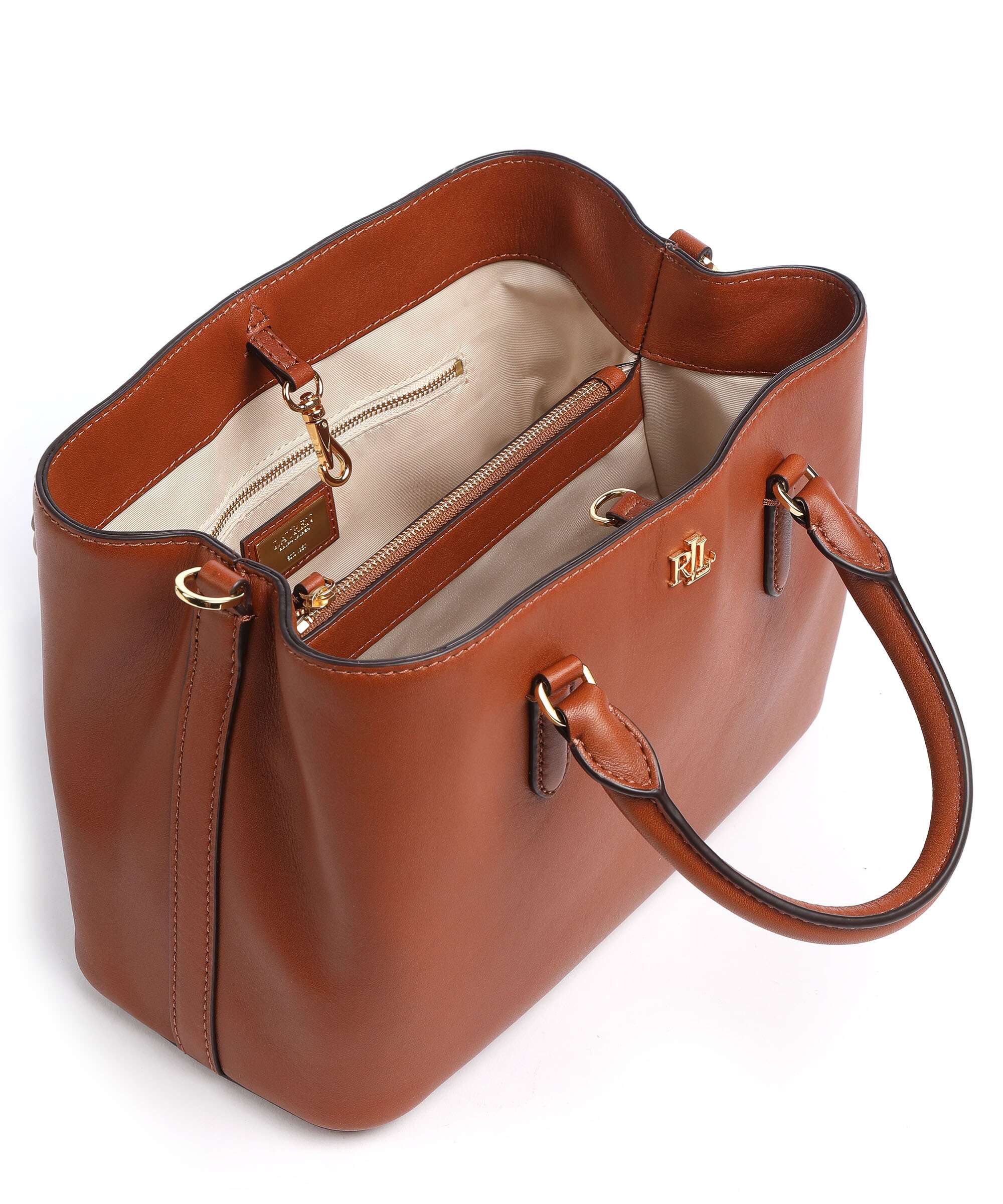 Lauren Ralph Lauren Marcy 26 Torebka lauren tan - Image 6