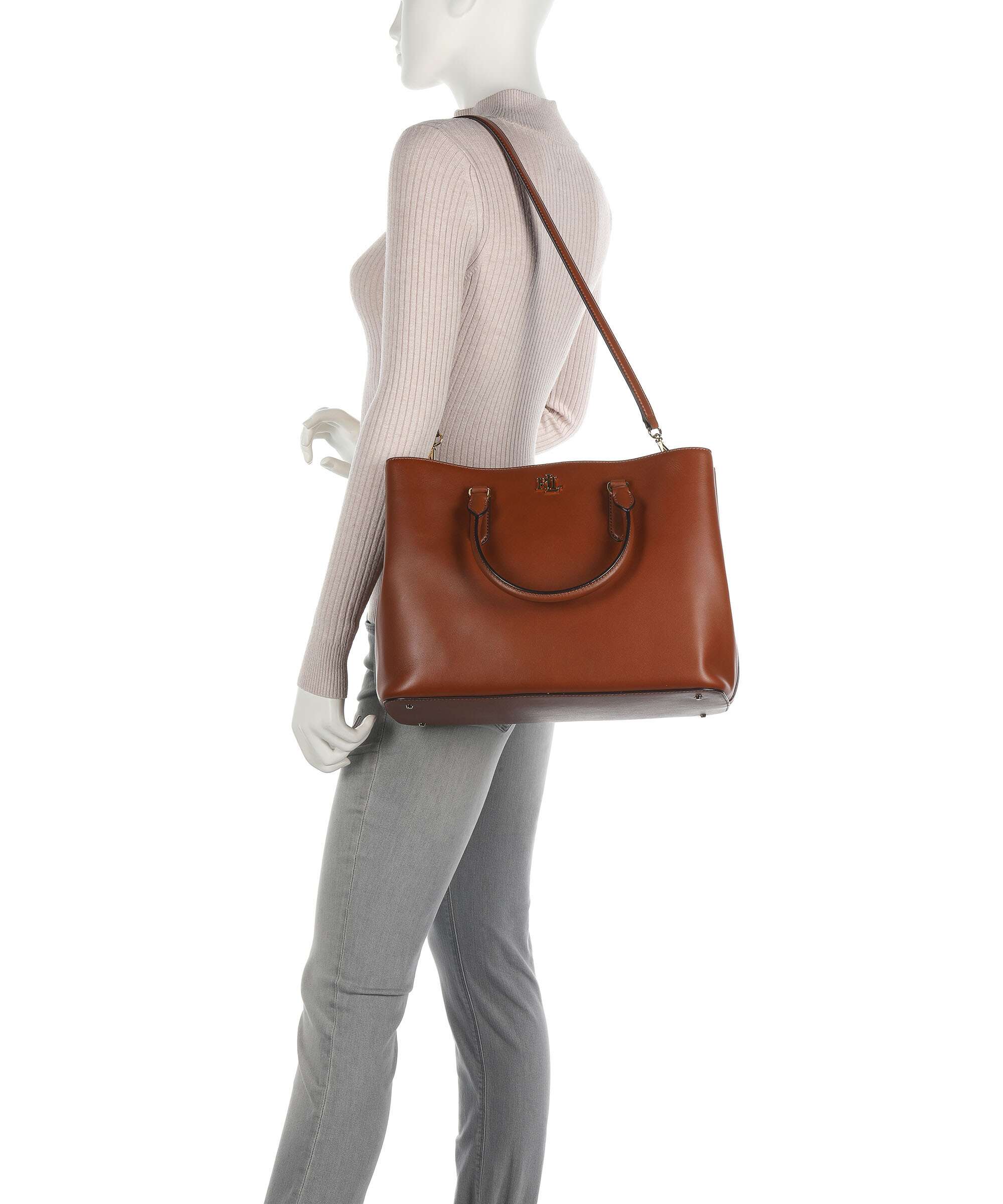 Lauren Ralph Lauren Marcy 36 Torebka tan - Image 3
