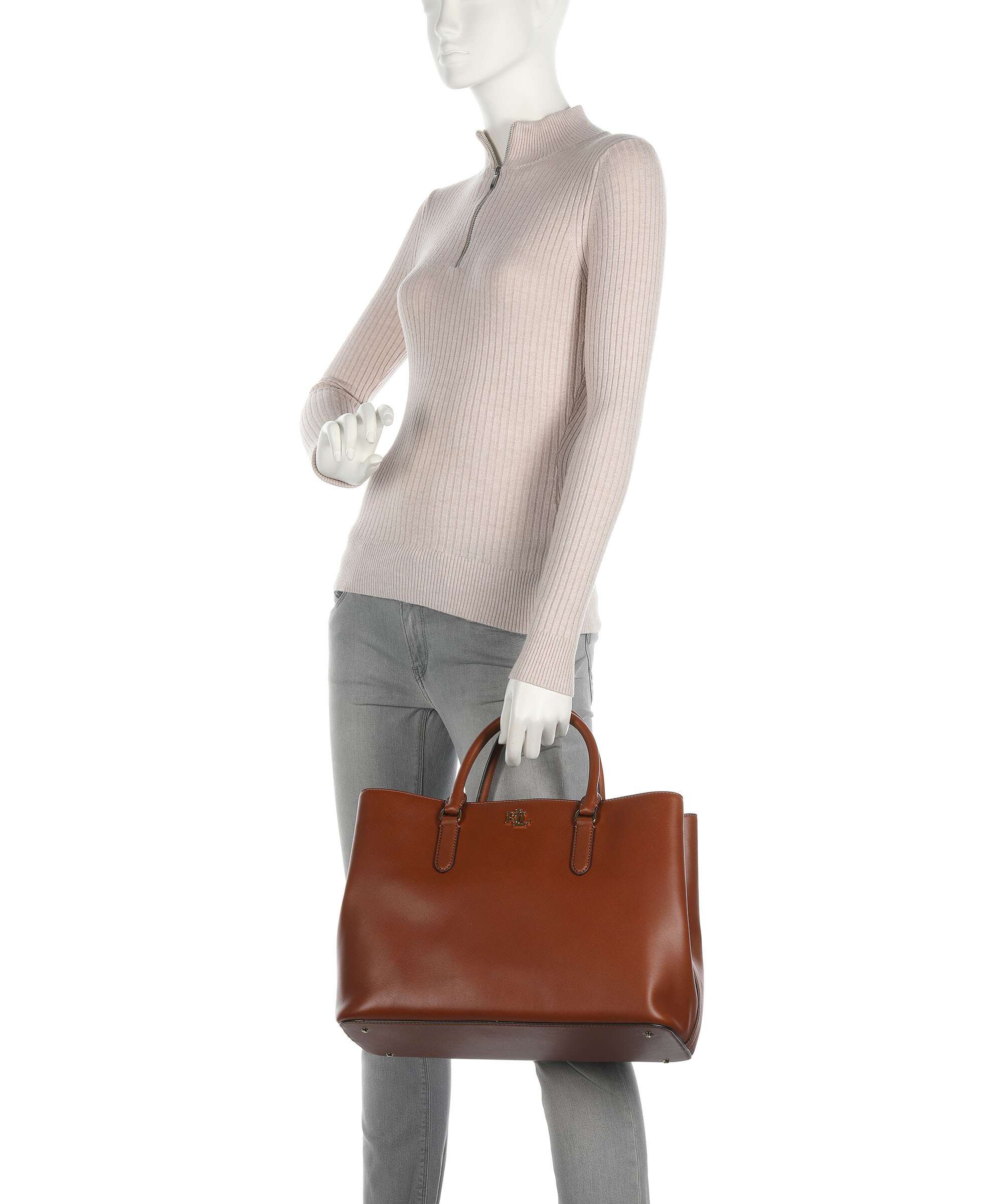 Lauren Ralph Lauren Marcy 36 Torebka tan - Image 4