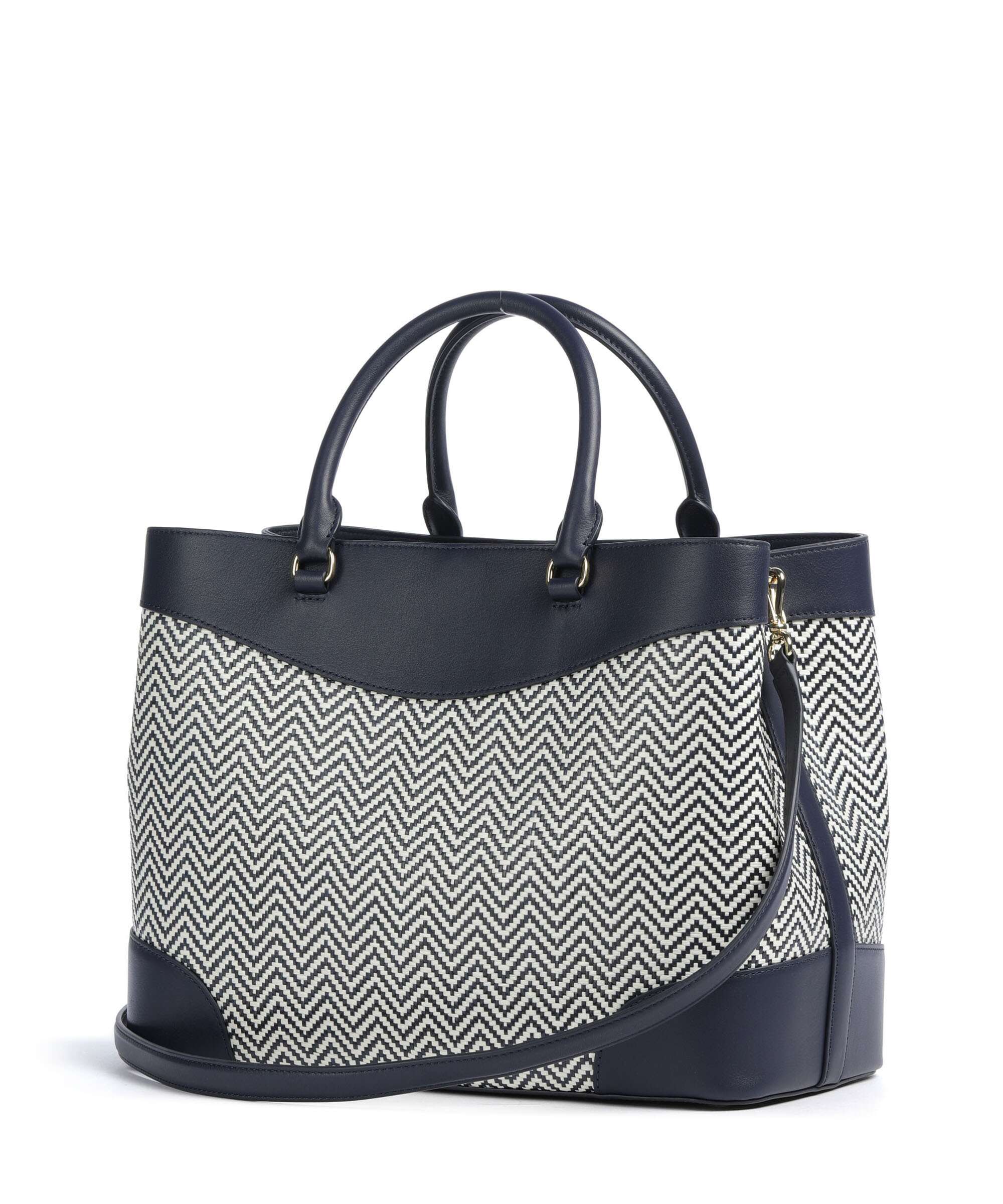 Lauren Ralph Lauren Marcy 36 Torebka refined navy/soft white - Image 2