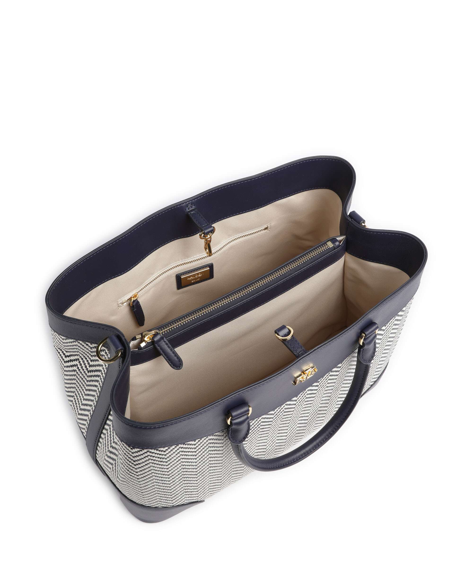 Lauren Ralph Lauren Marcy 36 Torebka refined navy/soft white - Image 5