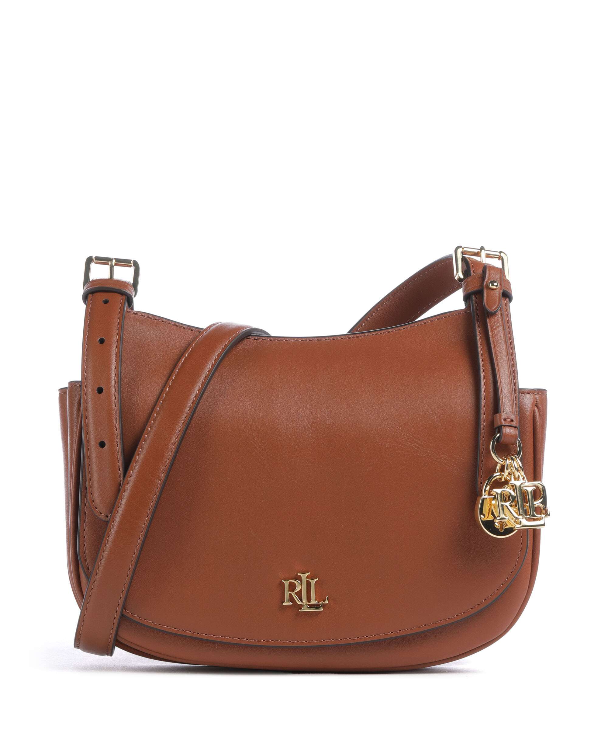 Lauren Ralph Lauren Marcy Medium Torba przez ramię lauren tan