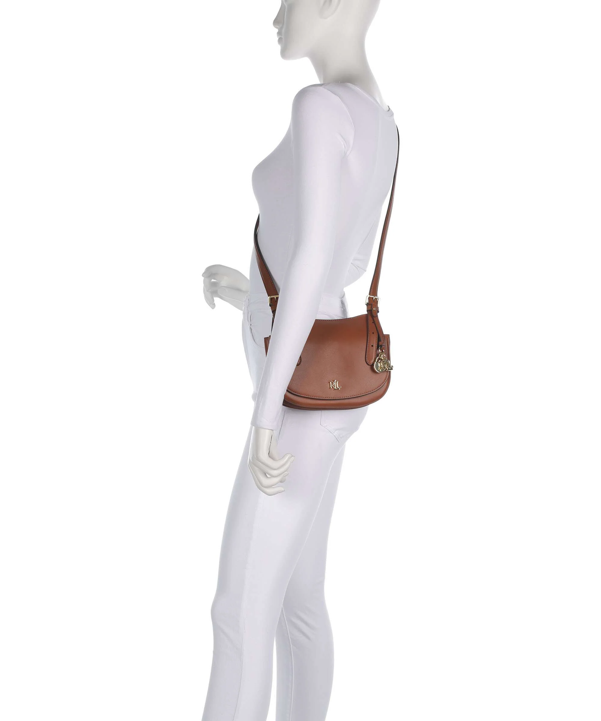 Lauren Ralph Lauren Marcy Medium Torba przez ramię lauren tan - Image 3