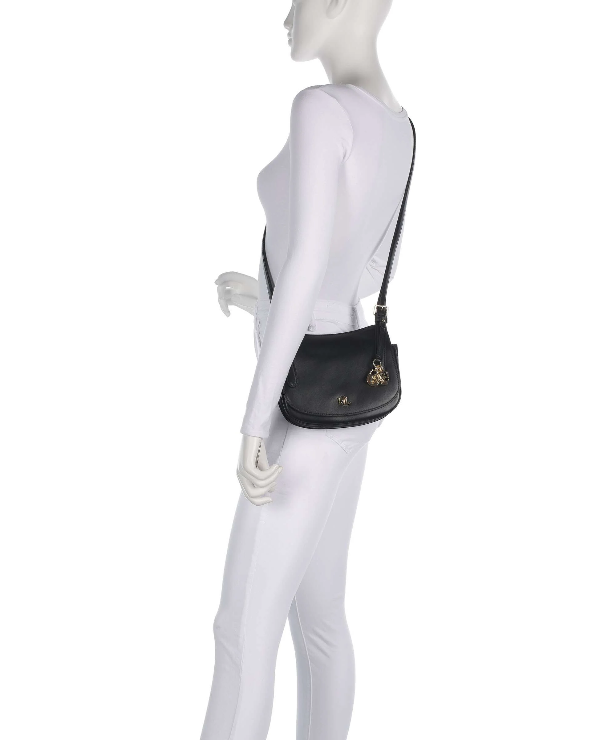 Lauren Ralph Lauren Marcy Medium Torba przez ramię black - Image 3