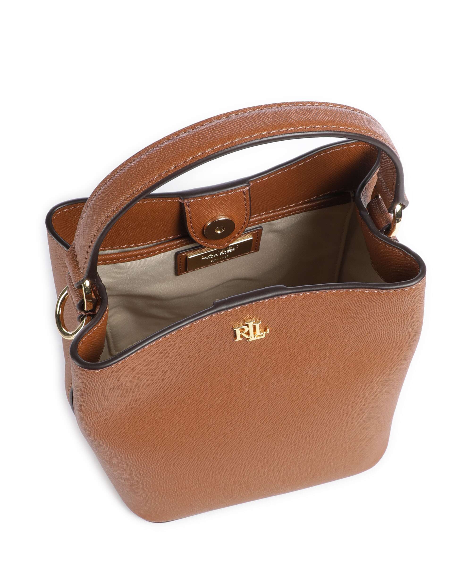 Lauren Ralph Lauren Reese Small Torebka worek lauren tan - Image 6