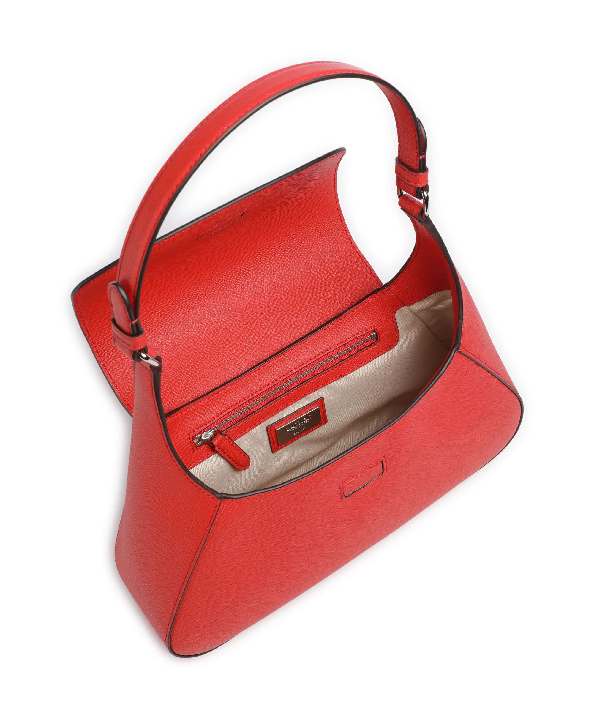 Lauren Ralph Lauren Schylar Medium Torba na ramię bright vermillion - Image 6