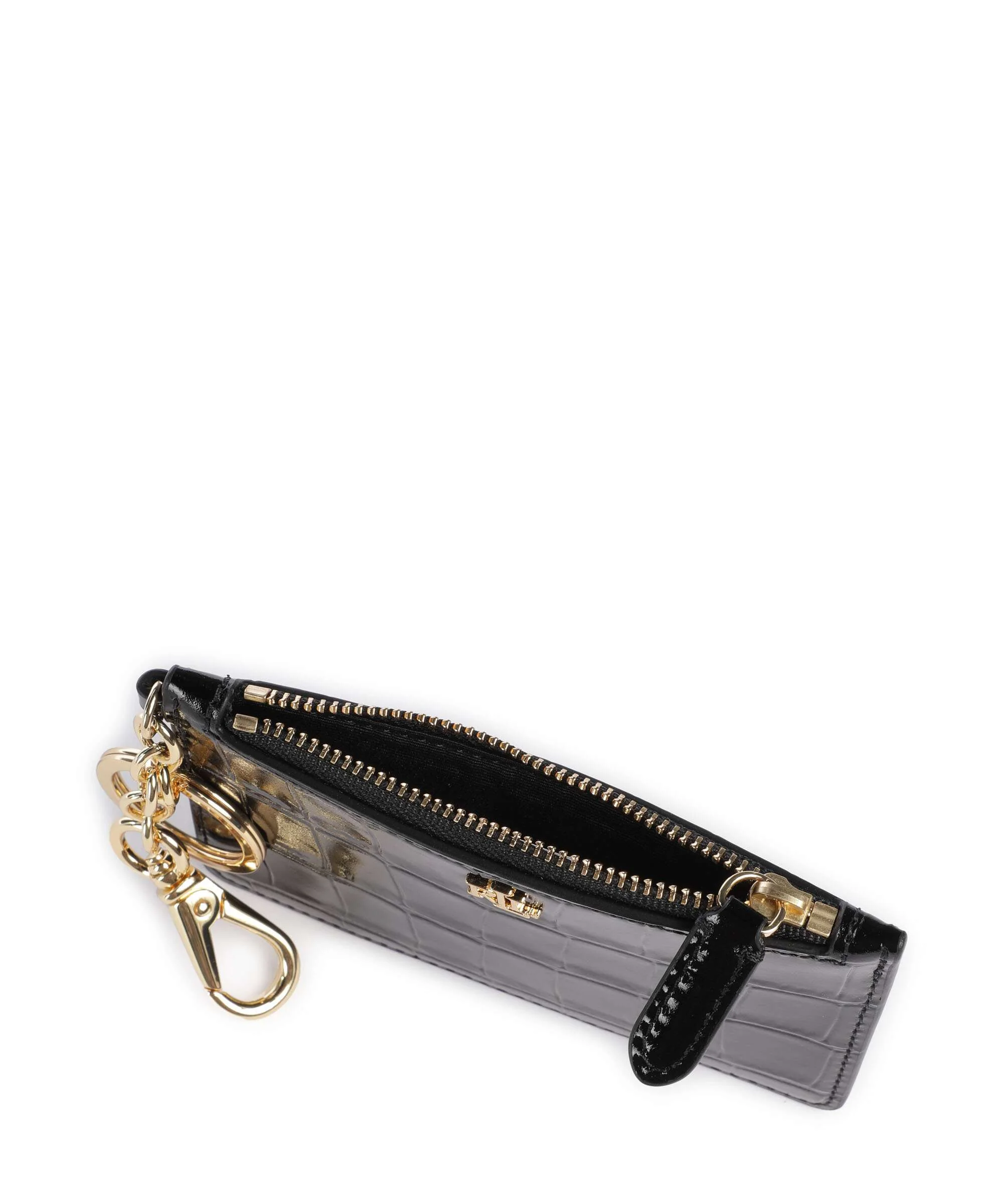 Lauren Ralph Lauren Small Etui na karty kredytowe black - Image 4