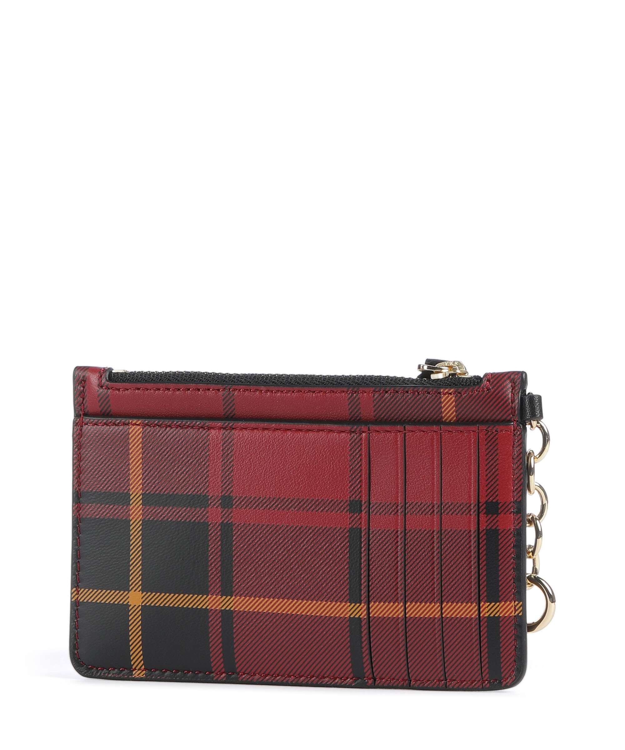 Lauren Ralph Lauren Small Etui na karty kredytowe holiday tartan/black - Image 2