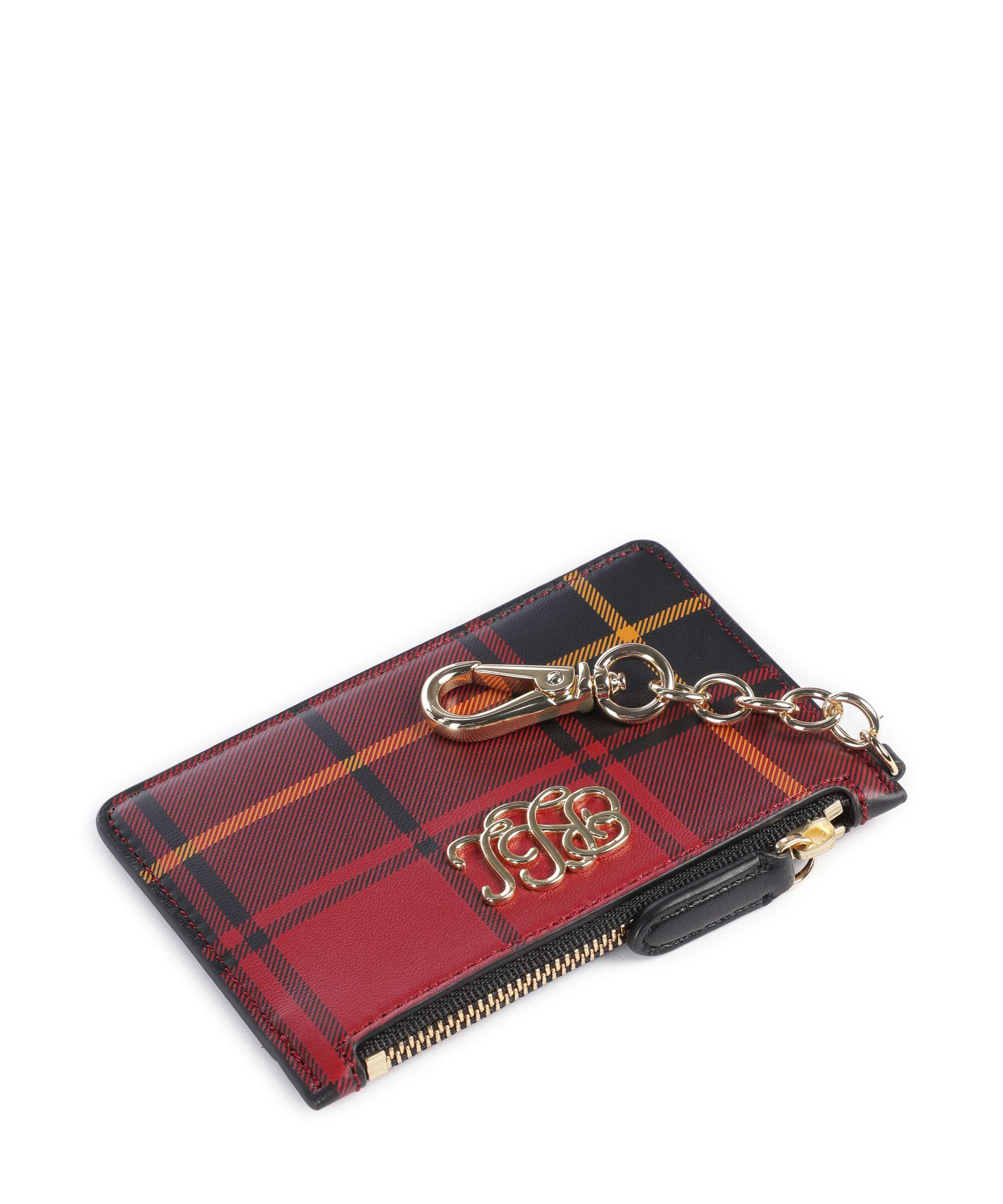 Lauren Ralph Lauren Small Etui na karty kredytowe holiday tartan/black - Image 3