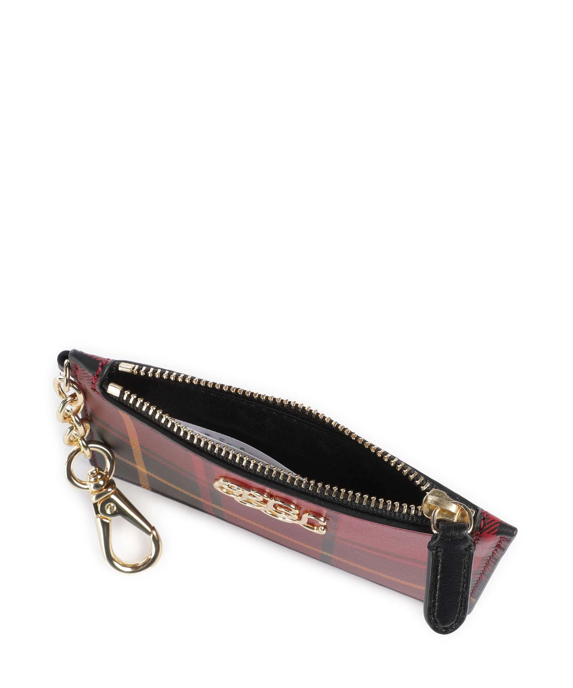 Lauren Ralph Lauren Small Etui na karty kredytowe holiday tartan/black - Image 4