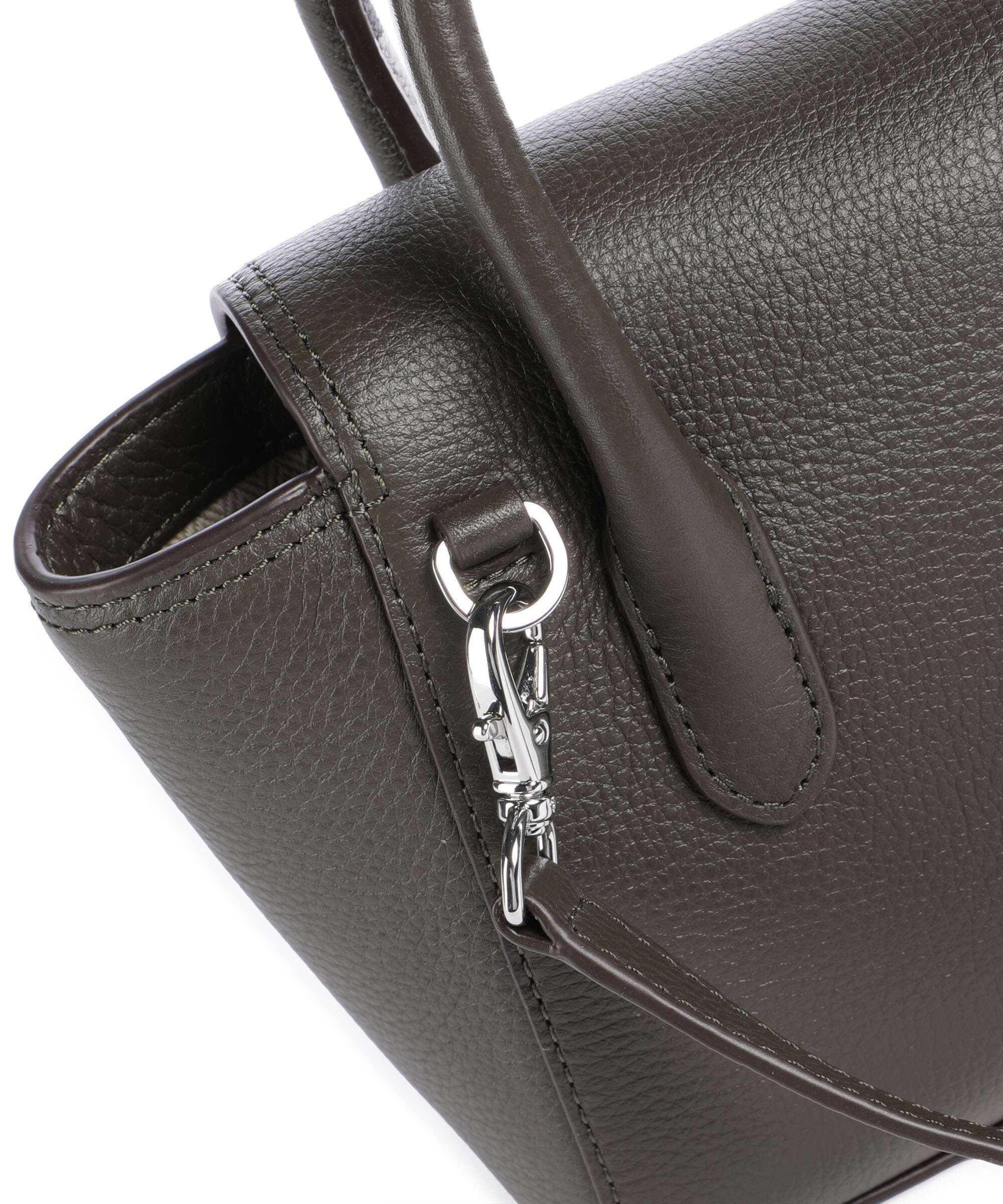 Lauren Ralph Lauren Tanner Small Torba przez ramię dark olive - Image 4