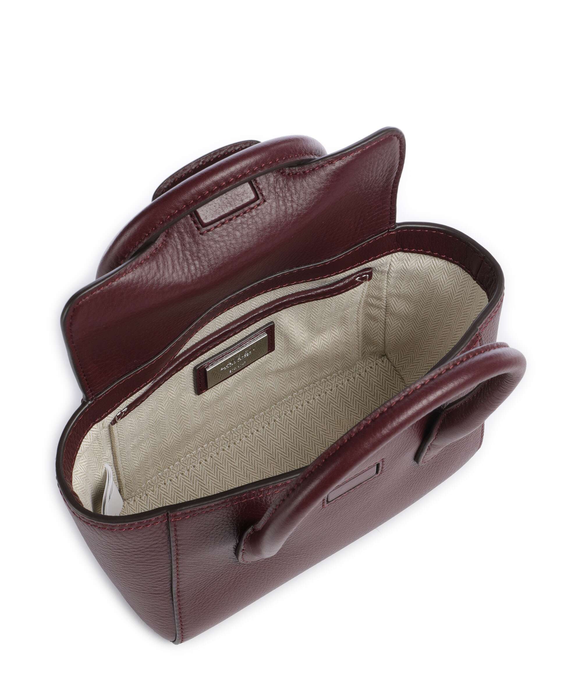 Lauren Ralph Lauren Tanner Small Torba przez ramię dark garnet - Image 5