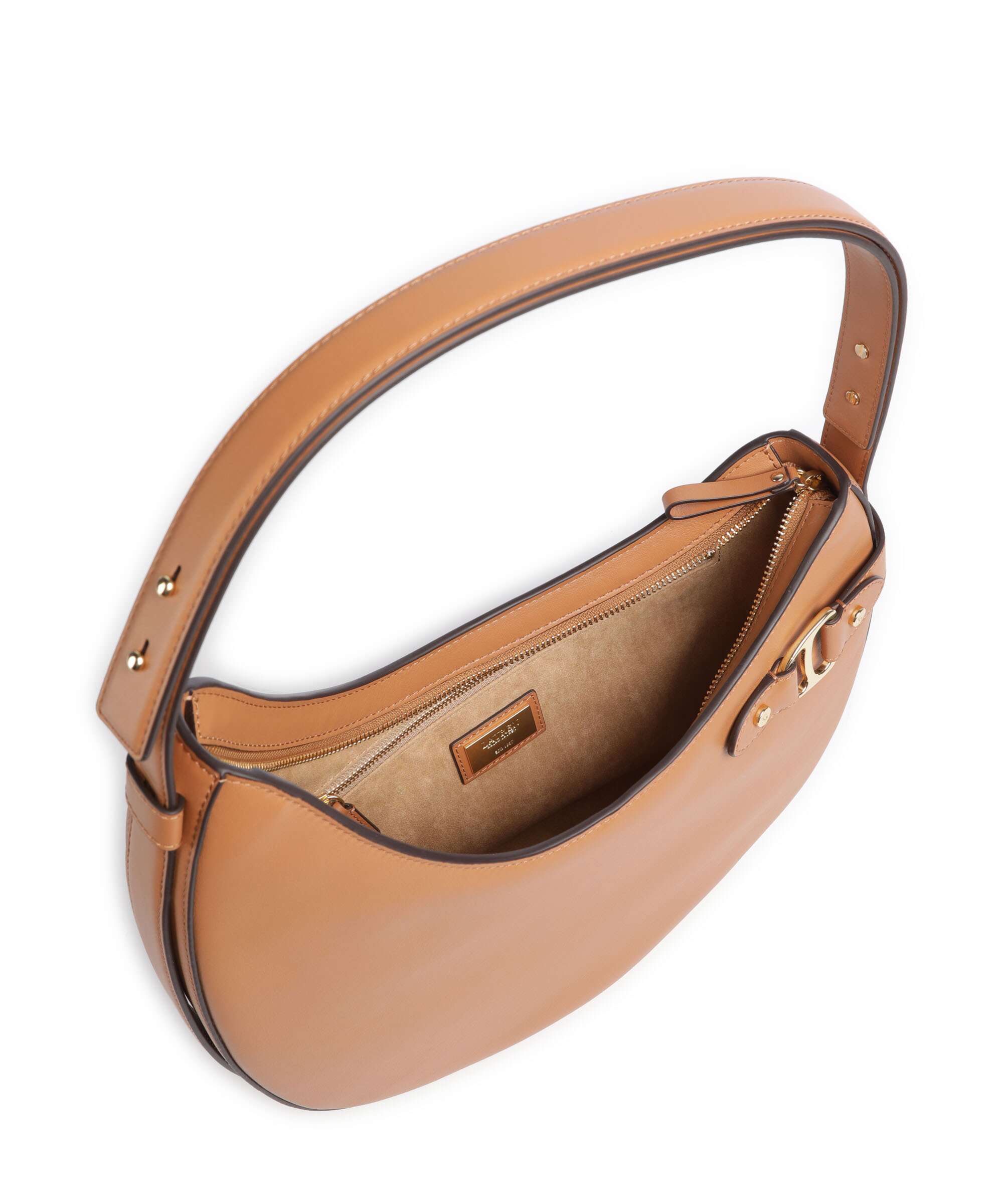 Lauren Ralph Lauren Tasha Large Torba na ramię classic caramel - Image 5