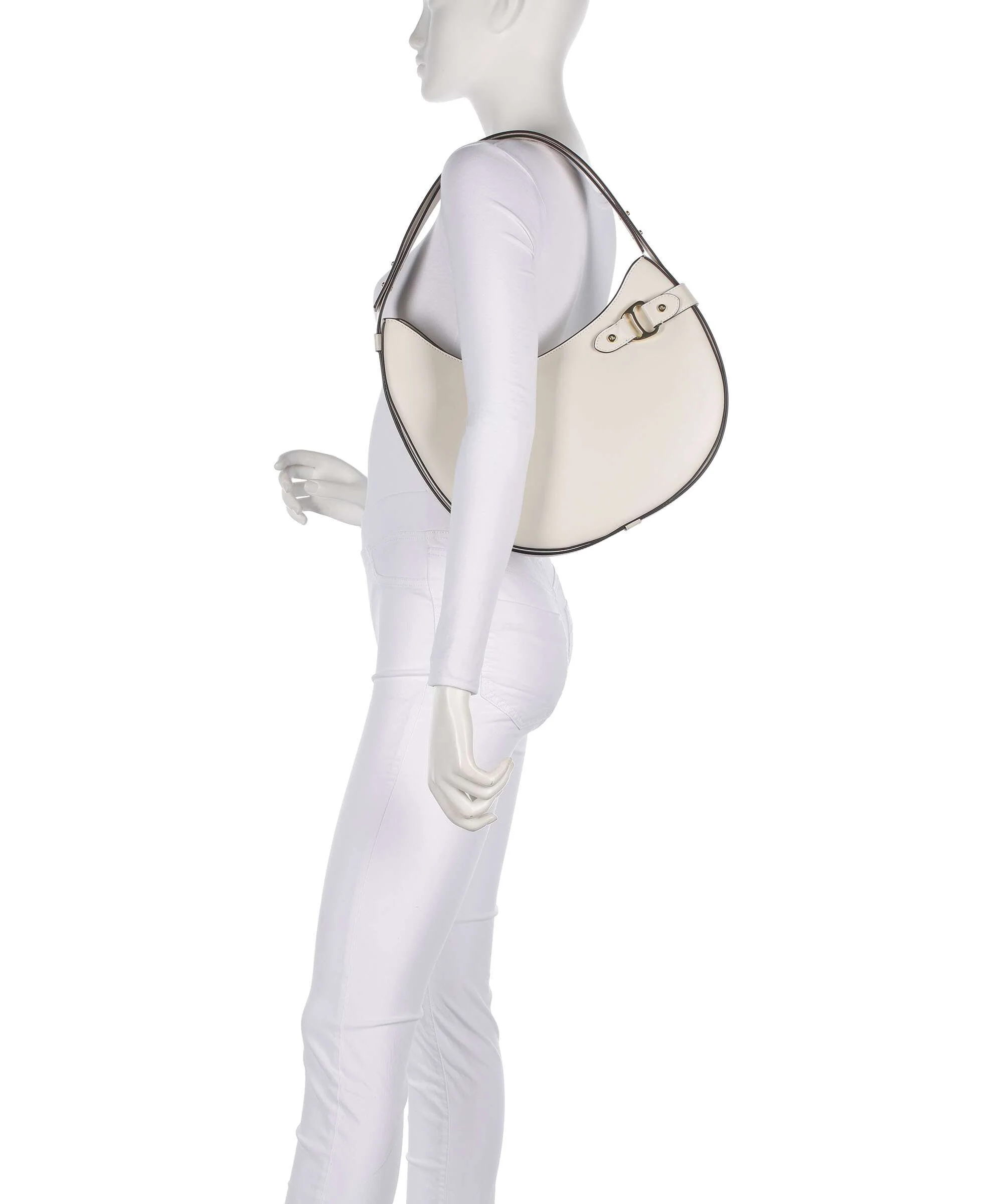 Lauren Ralph Lauren Tasha Large Torba na ramię soft white - Image 3