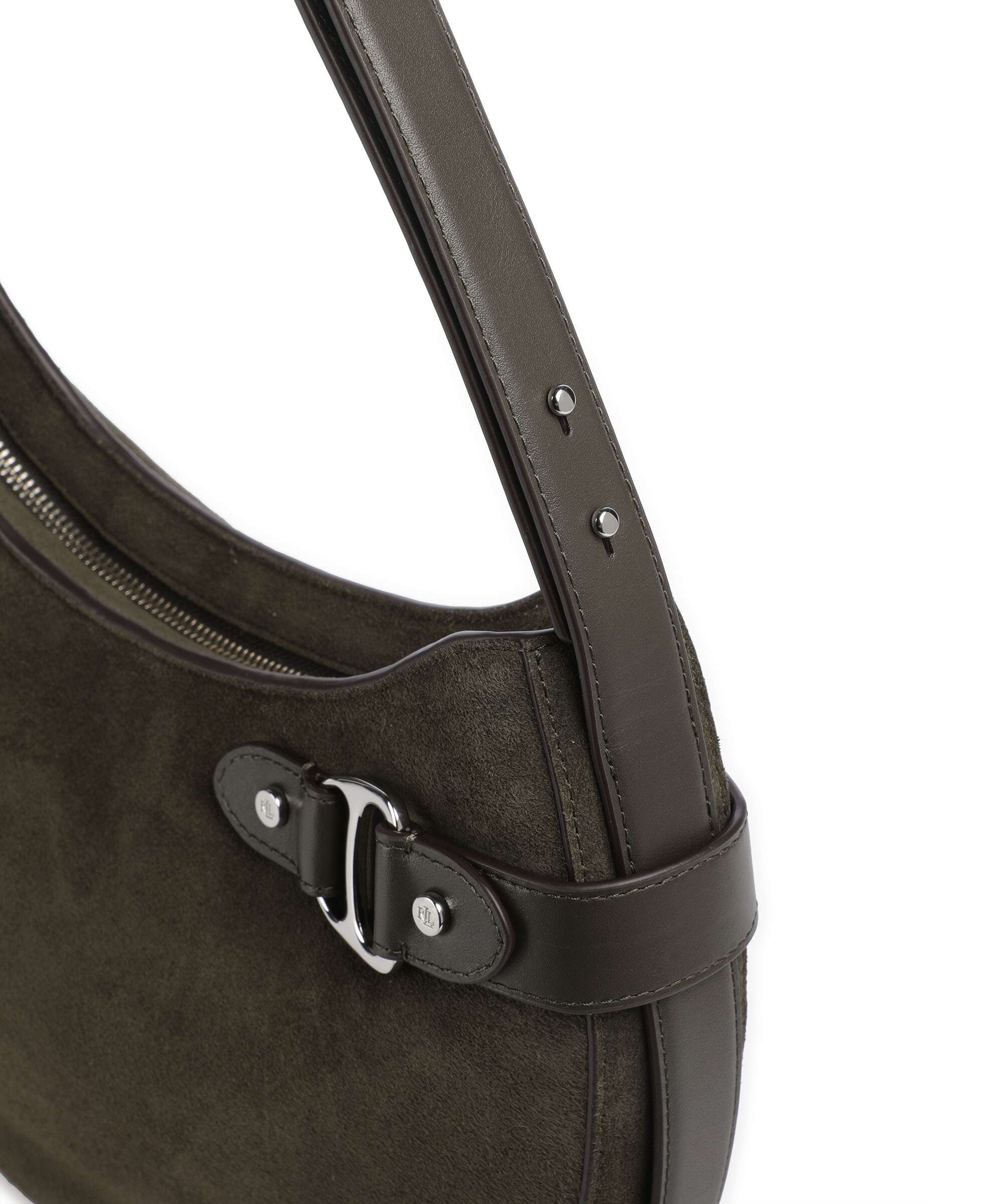 Lauren Ralph Lauren Tasha Large Torebka worek dark olive - Image 4