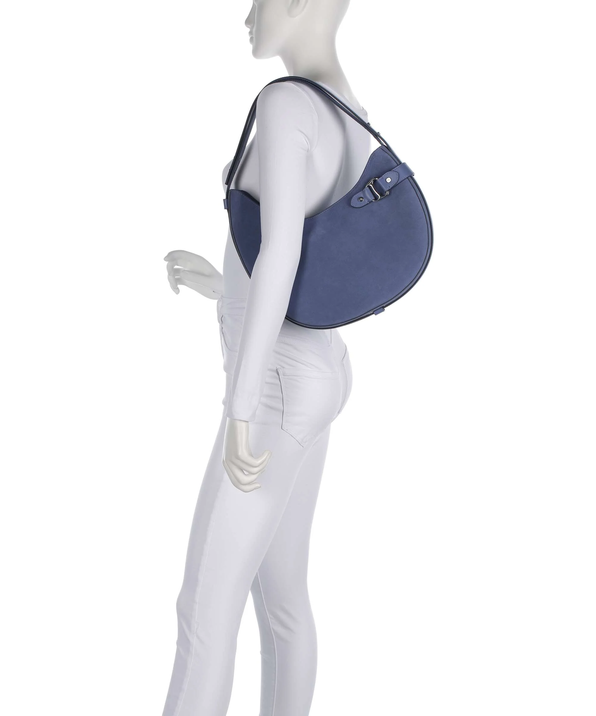 Lauren Ralph Lauren Tasha Large Torebka worek carson blue - Image 3