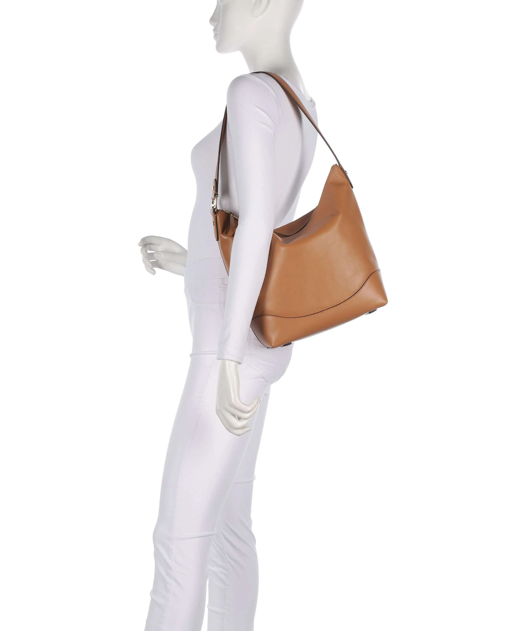 Lauren Ralph Lauren Tasha Large Torebka worek classic caramel - Image 3