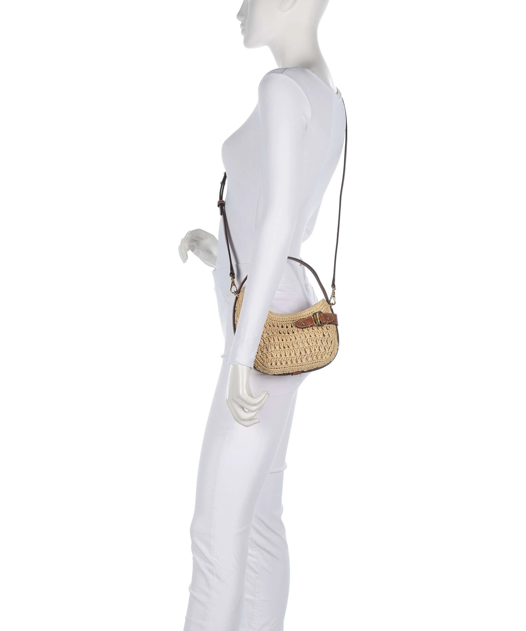 Lauren Ralph Lauren Tasha Small Torebka natural/lauren tan - Image 3