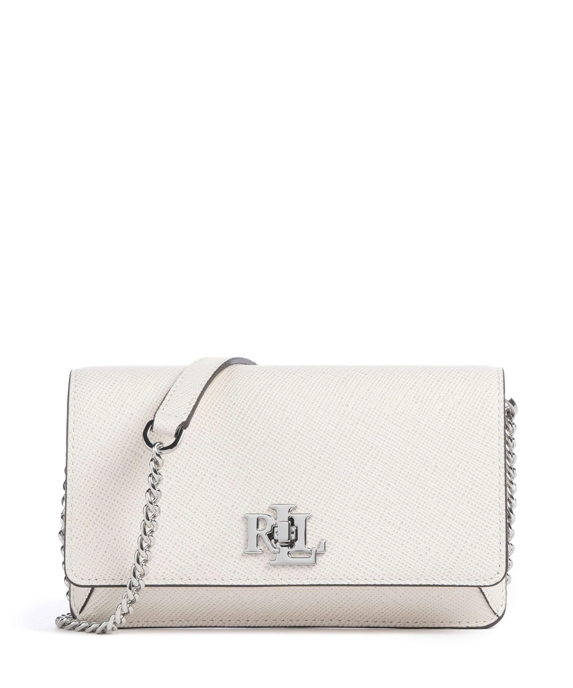 Lauren Ralph Lauren Turn-Lock Torba przez ramię soft white