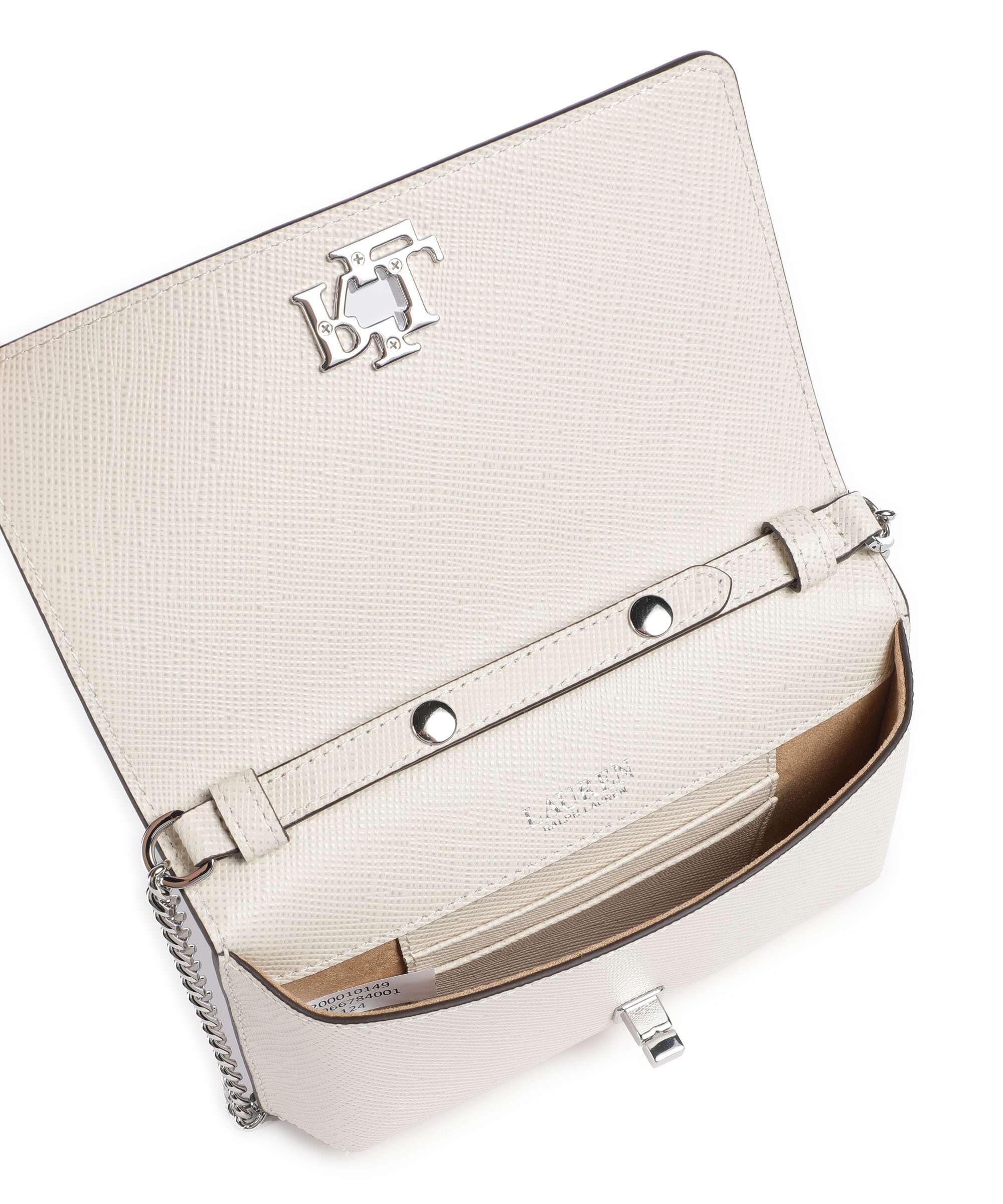 Lauren Ralph Lauren Turn-Lock Torba przez ramię soft white - Image 6