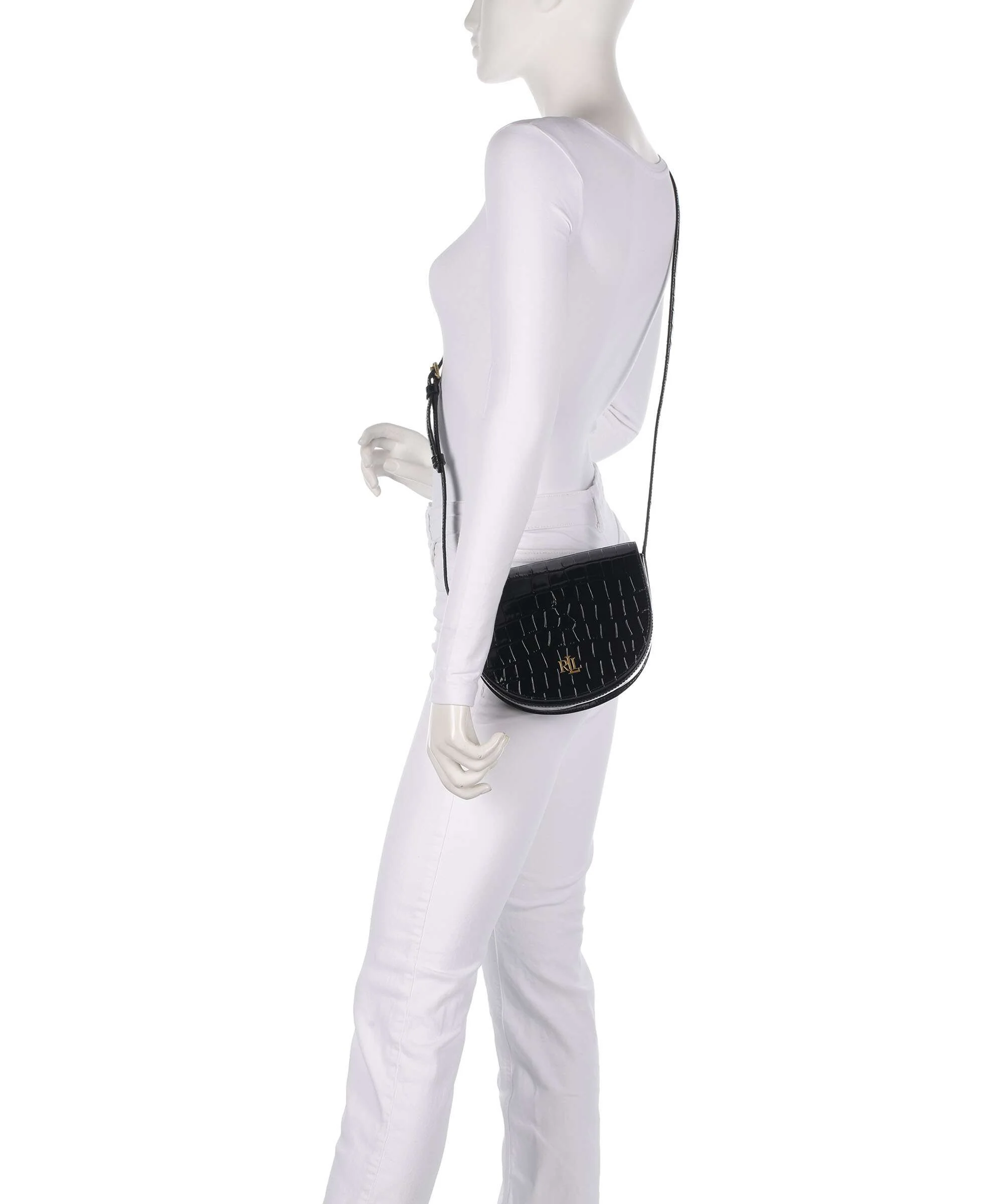 Lauren Ralph Lauren Witley Medium Torba przez ramię black - Image 3