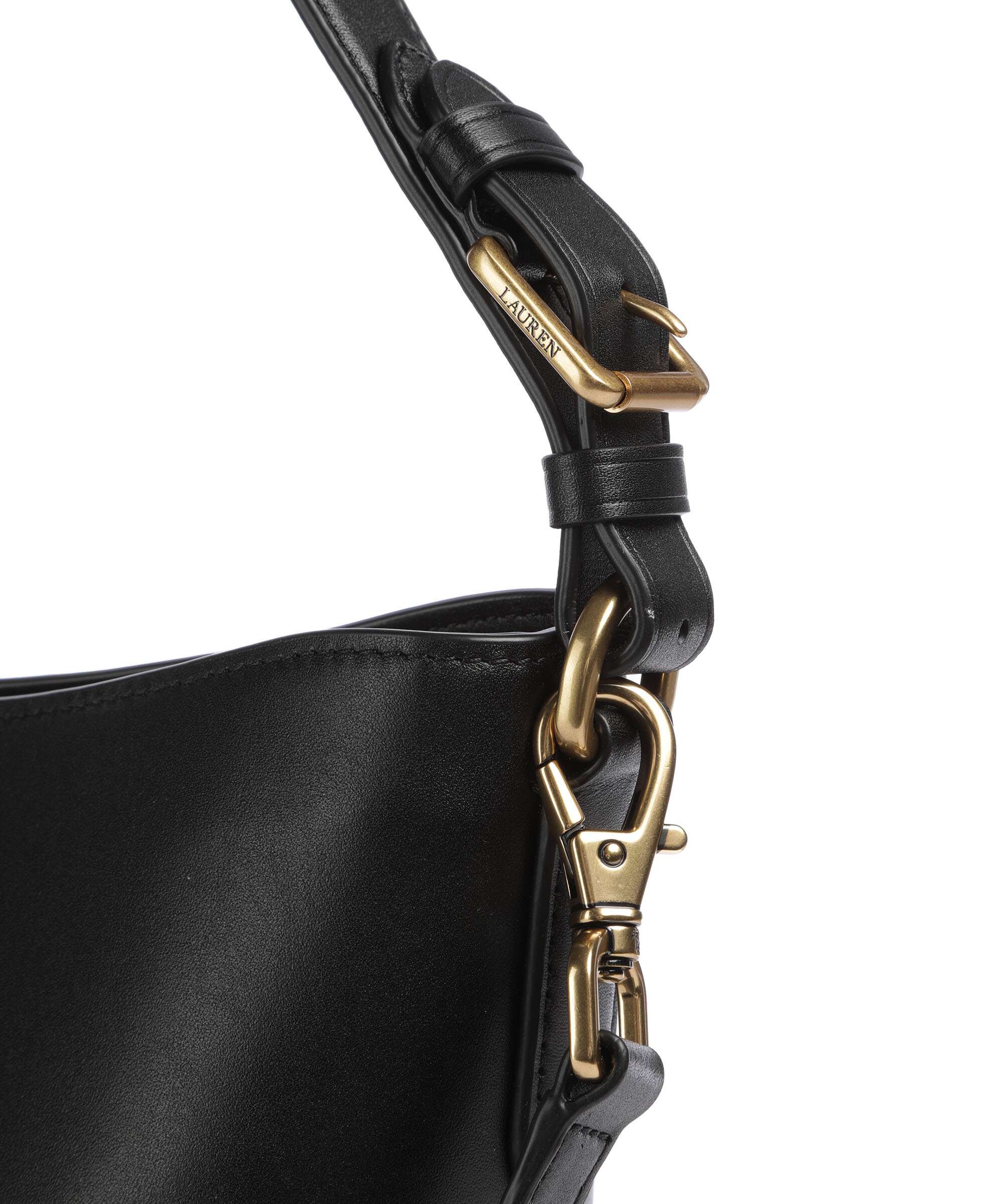 Lauren Ralph Lauren Witley Medium Torebka worek black - Image 5