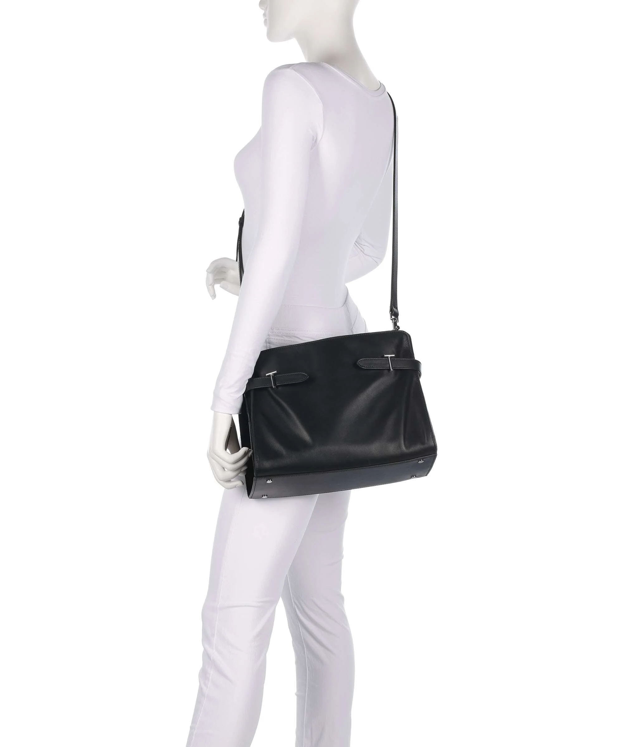 Le Tanneur Emilie Torba na ramię black - Image 4