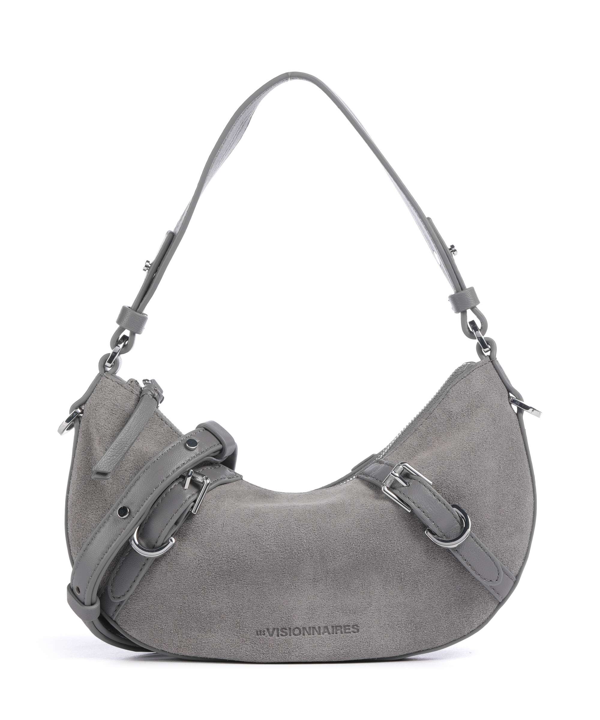 Les Visionnaires Enya Cozy Mini Torba na ramię titanium grey