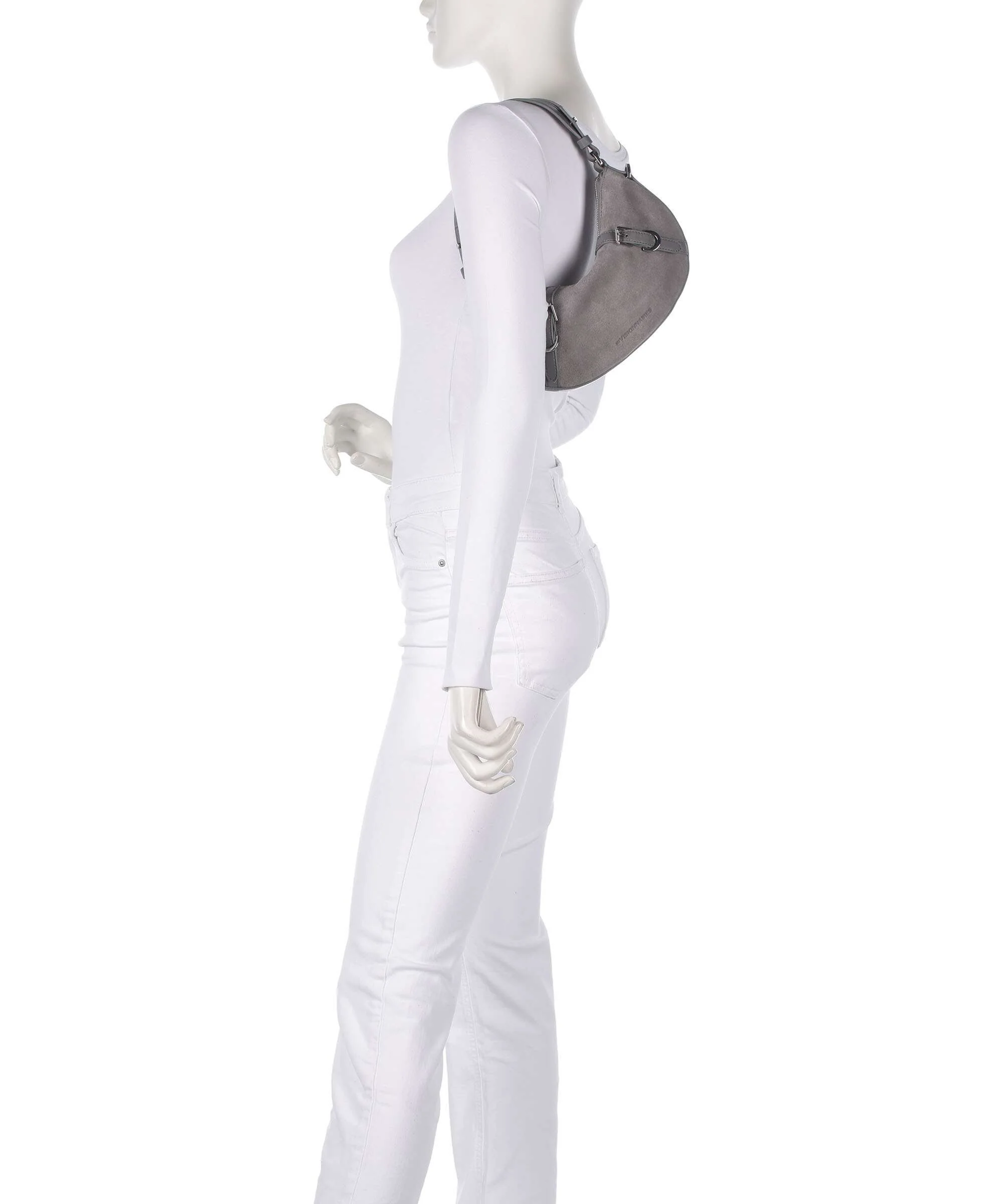 Les Visionnaires Enya Cozy Mini Torba na ramię titanium grey - Image 3