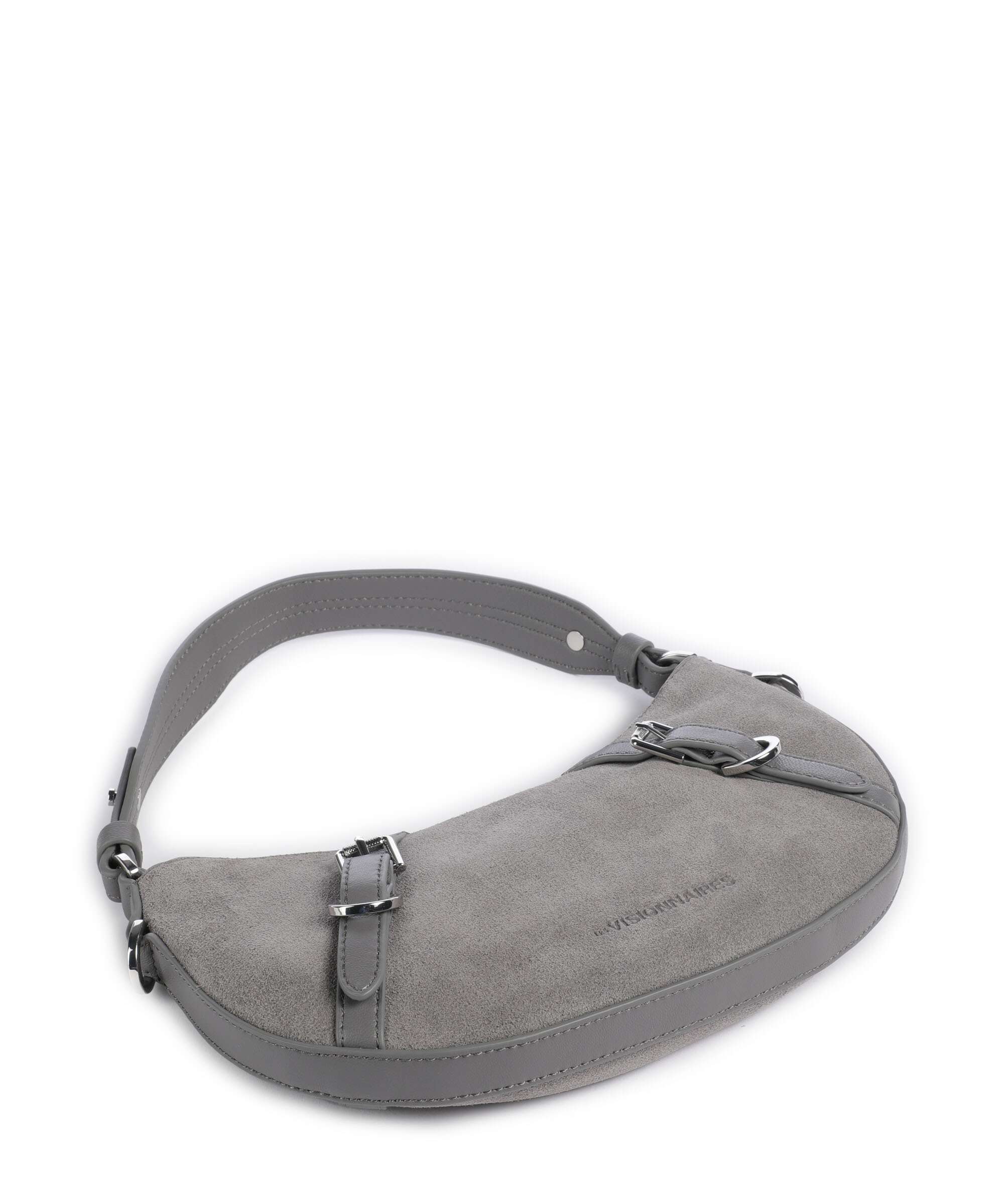 Les Visionnaires Enya Cozy Mini Torba na ramię titanium grey - Image 6