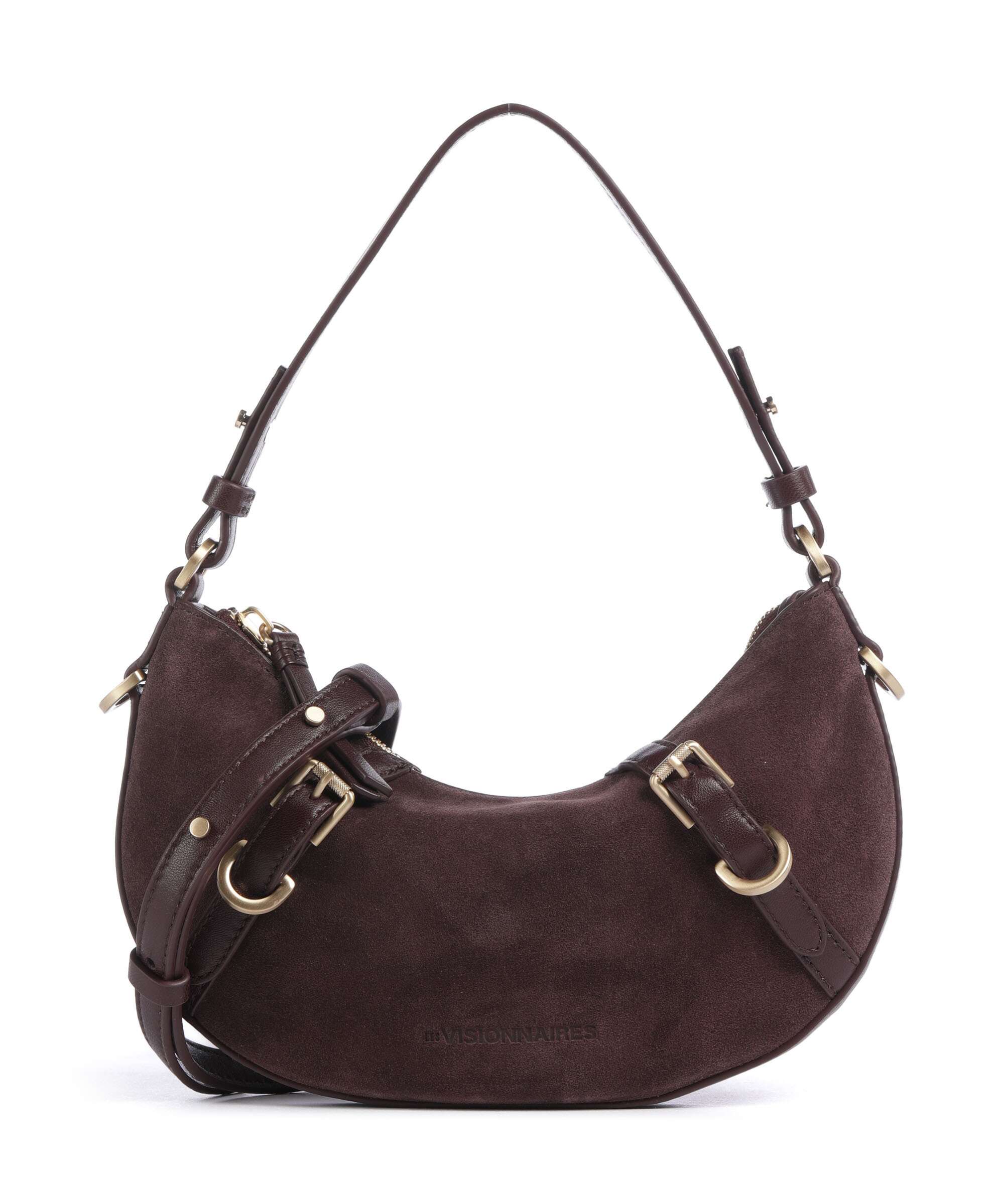 Les Visionnaires Enya Cozy Mini Torba na ramię vinyard red