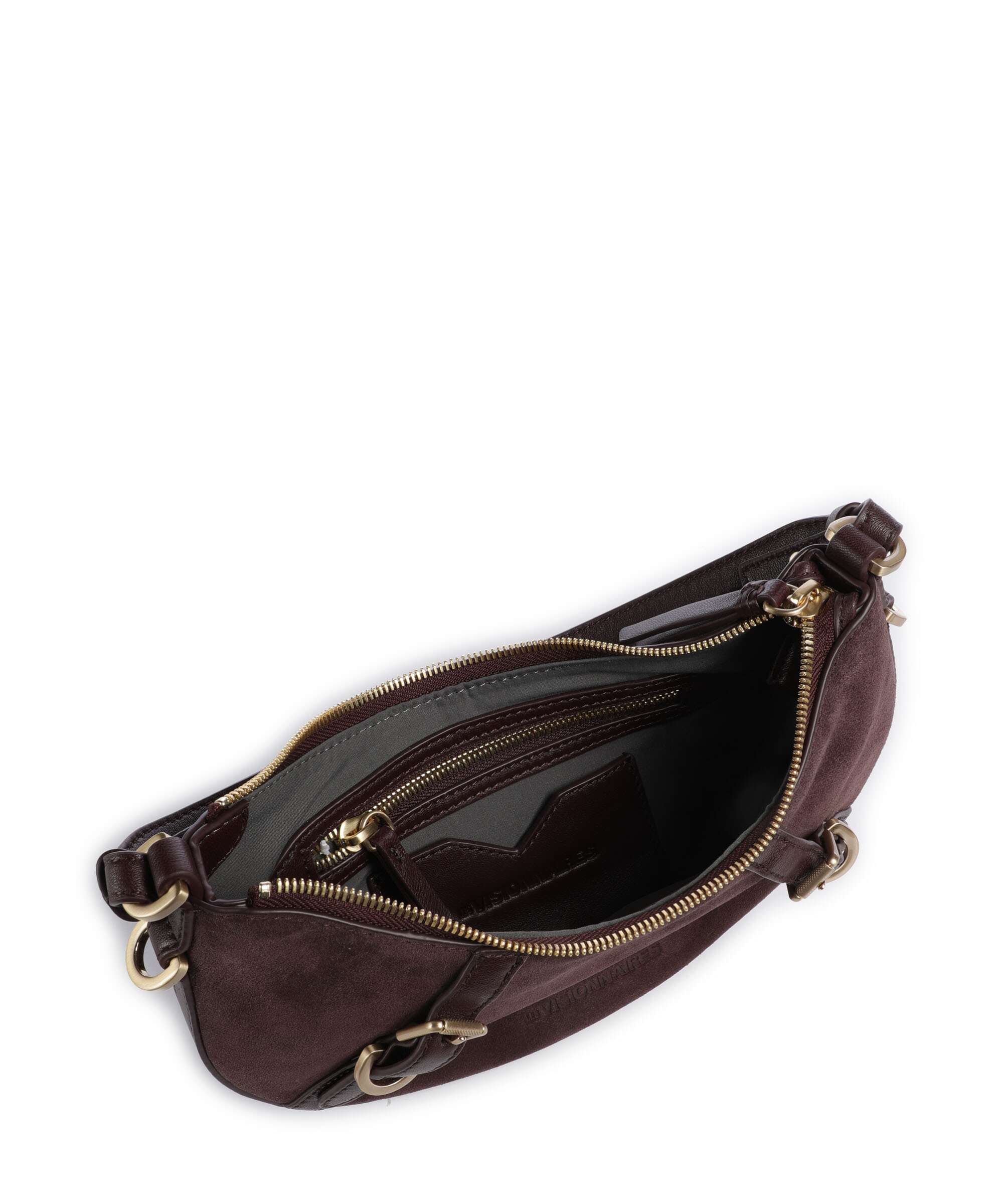 Les Visionnaires Enya Cozy Mini Torba na ramię vinyard red - Image 7