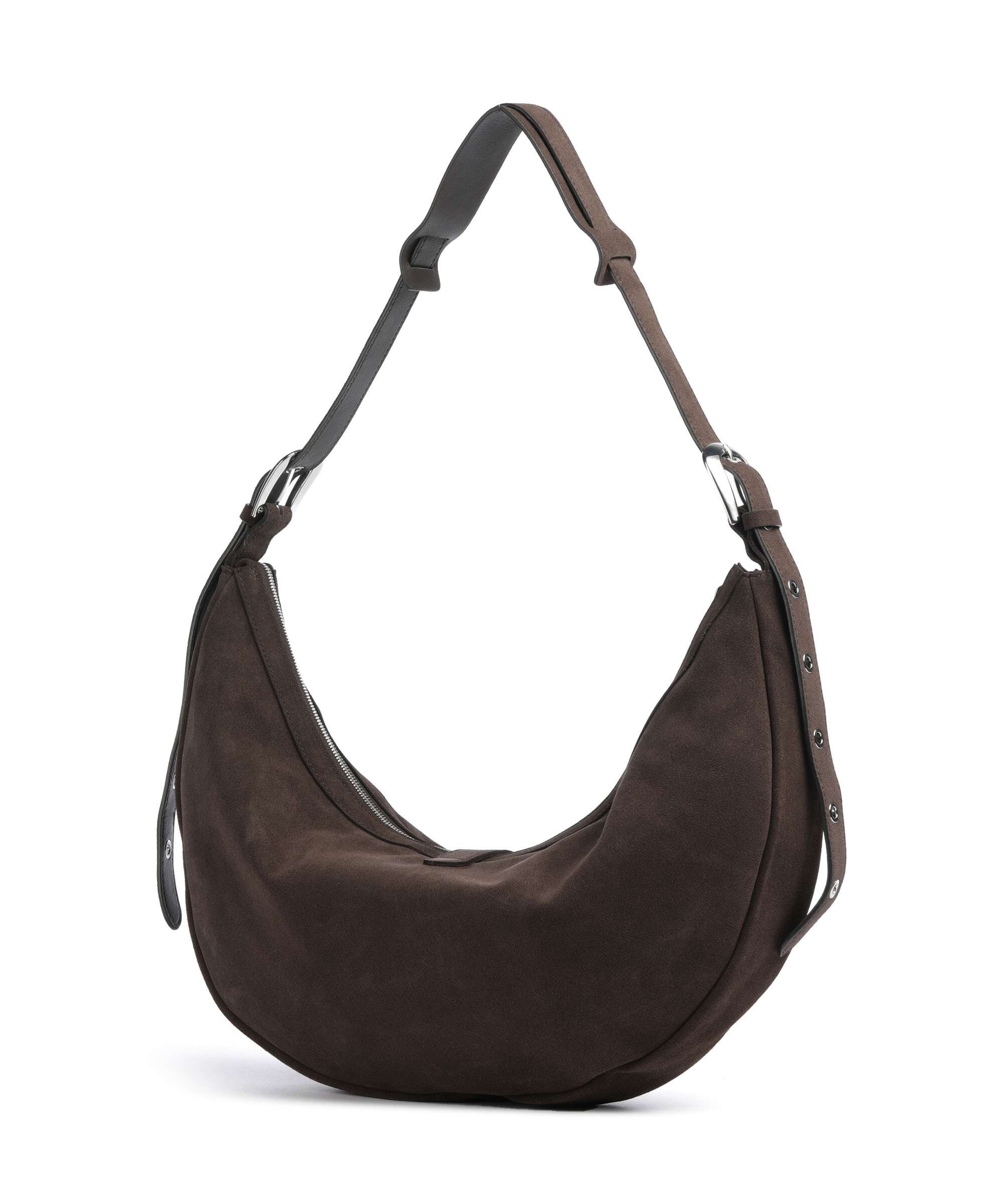 Les Visionnaires Enya Rebel Cozy Torebka worek dark brown - Image 2