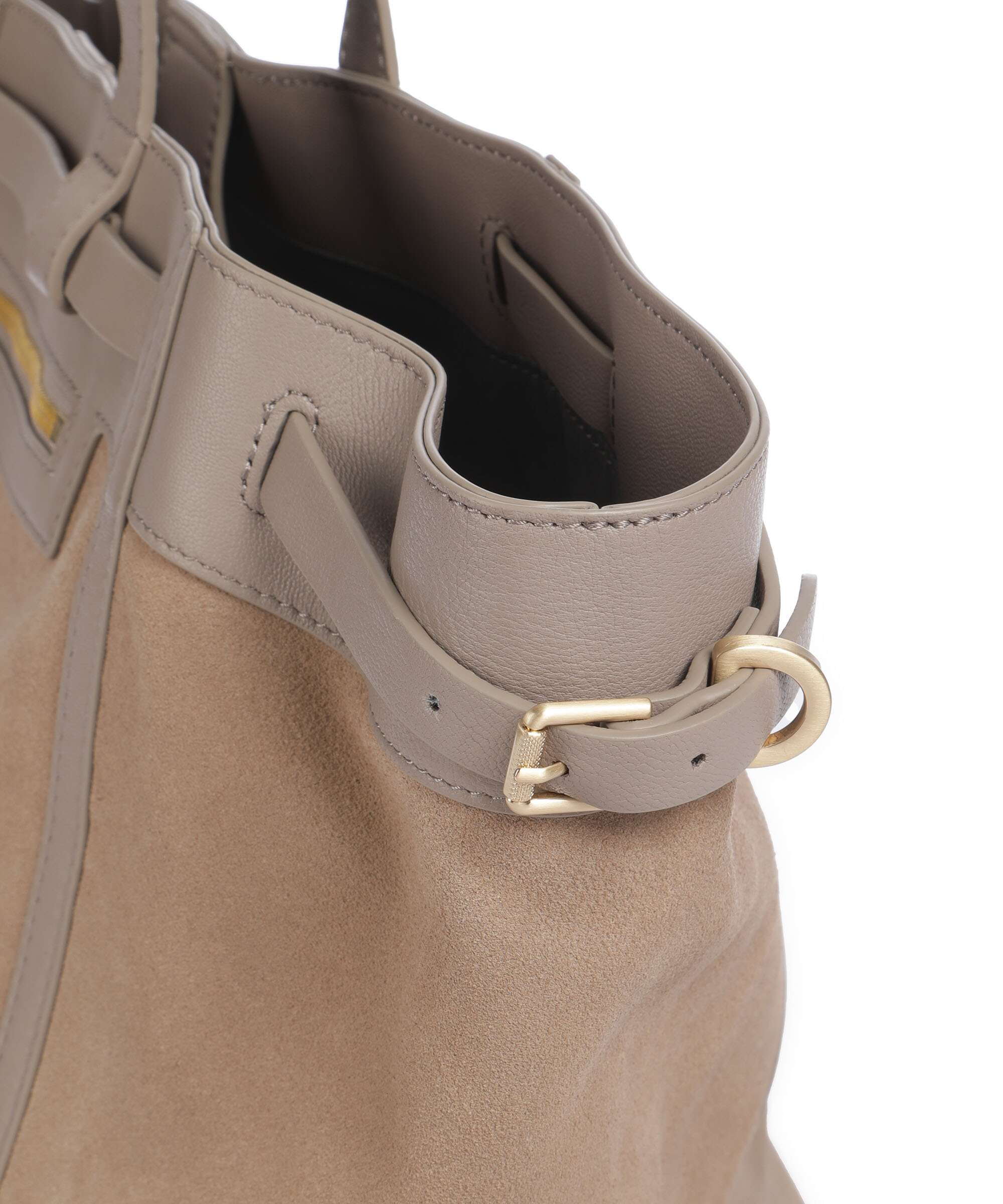 Les Visionnaires Felicia Cozy Torba na zakupy mushroom/capuccino beige - Image 4