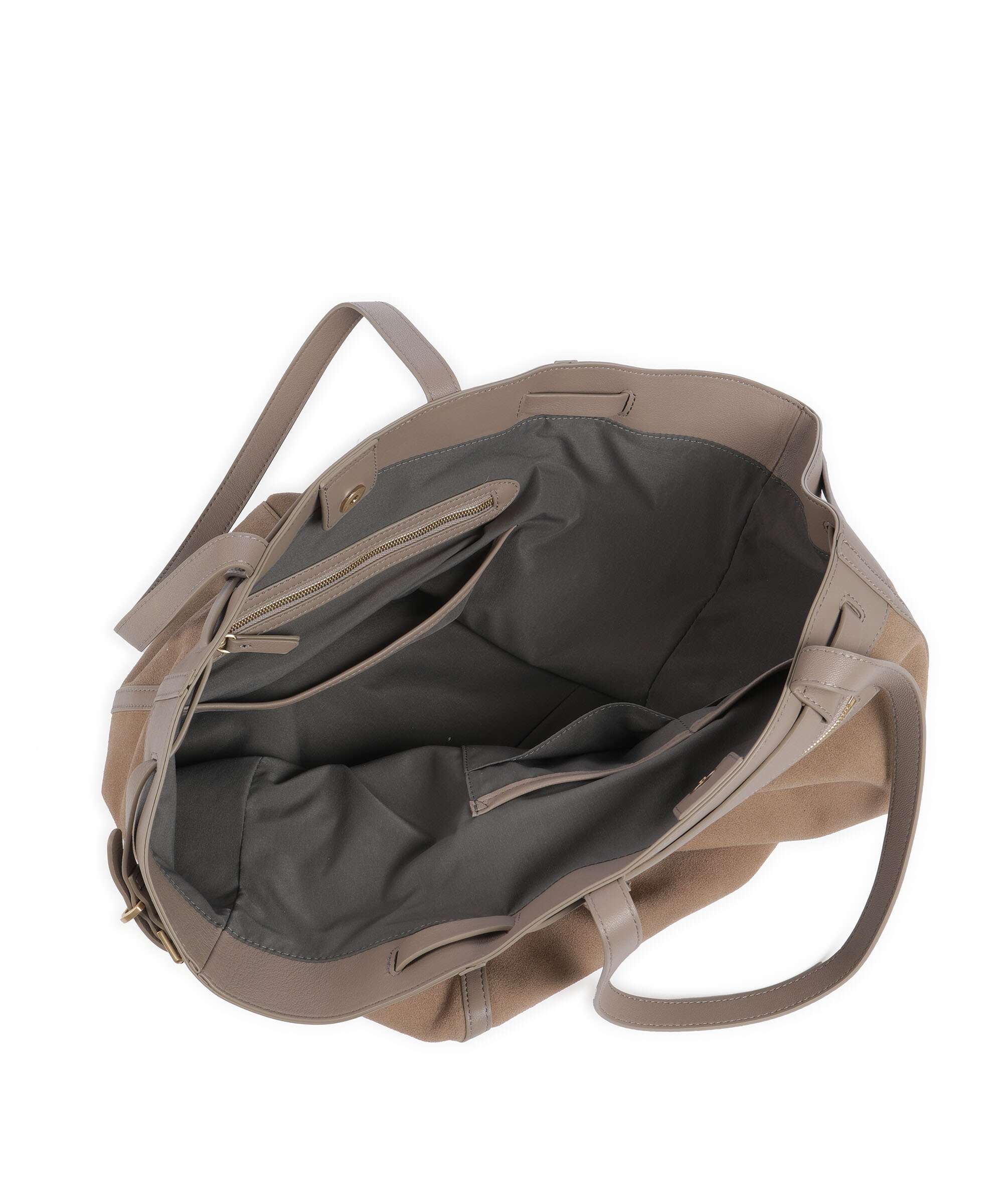 Les Visionnaires Felicia Cozy Torba na zakupy mushroom/capuccino beige - Image 6