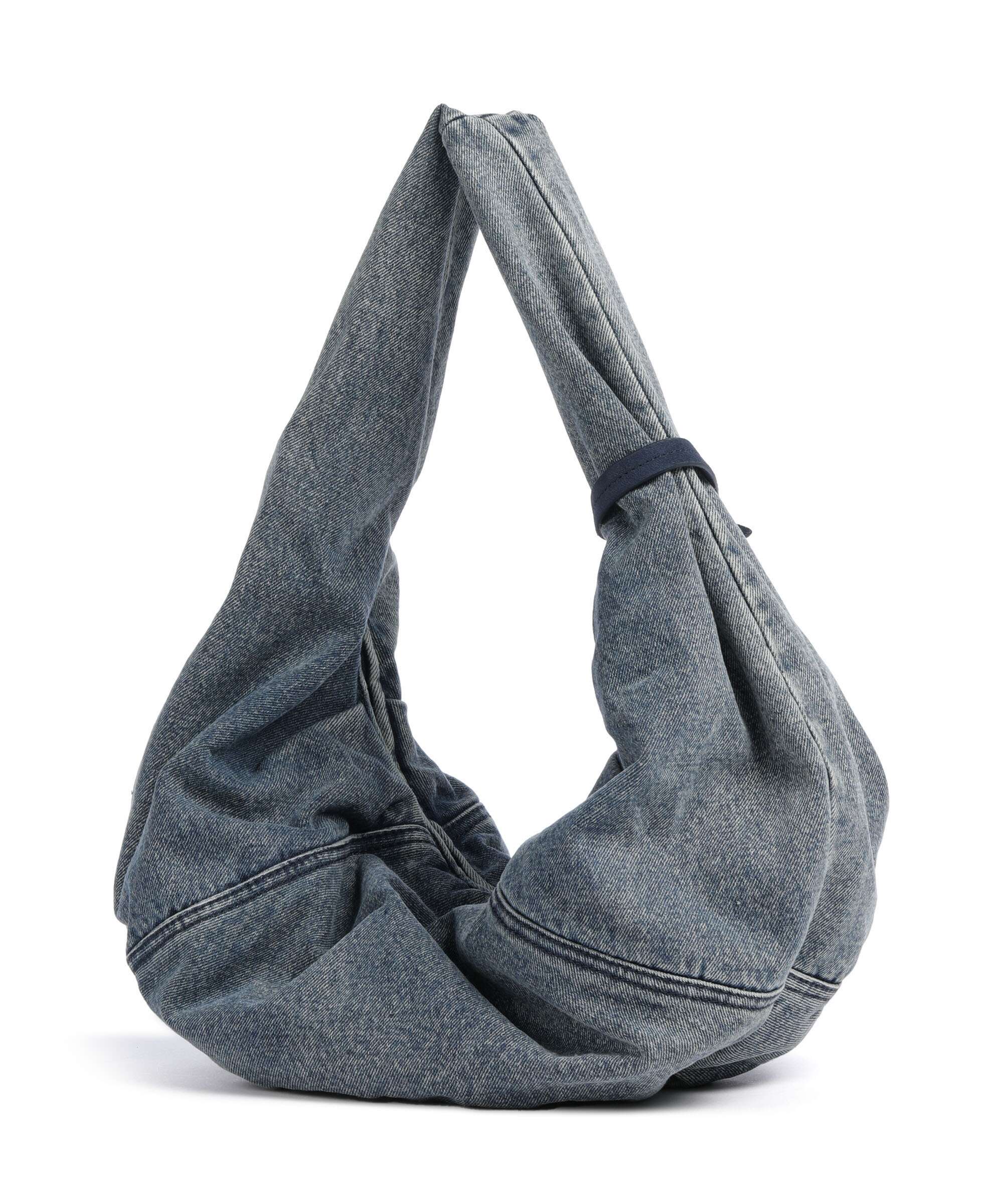 Les Visionnaires Greta Denim Essential Torebka worek washed denim - Image 2