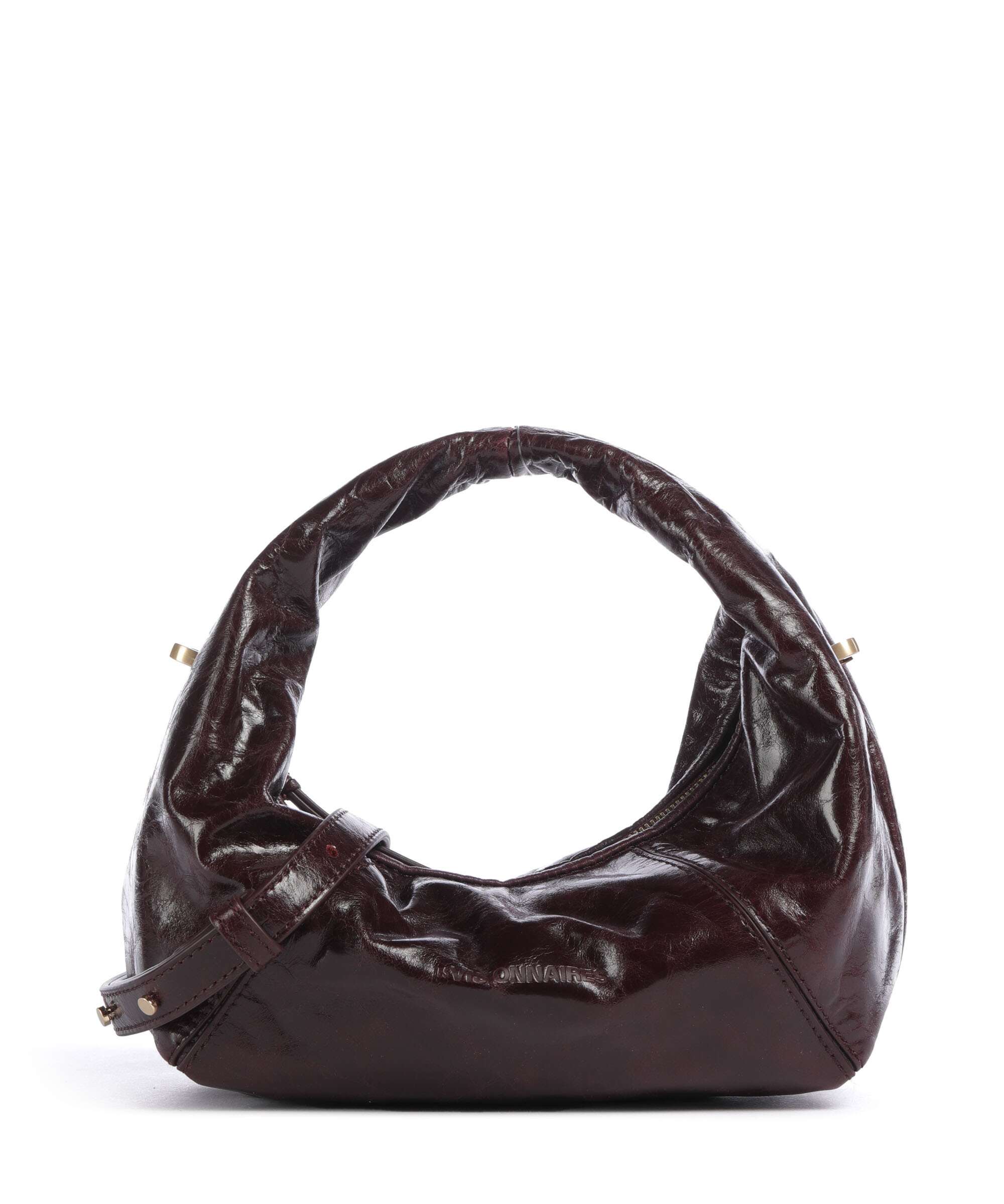 Les Visionnaires Greta Icon Crikle Mini Torebka bordeaux red