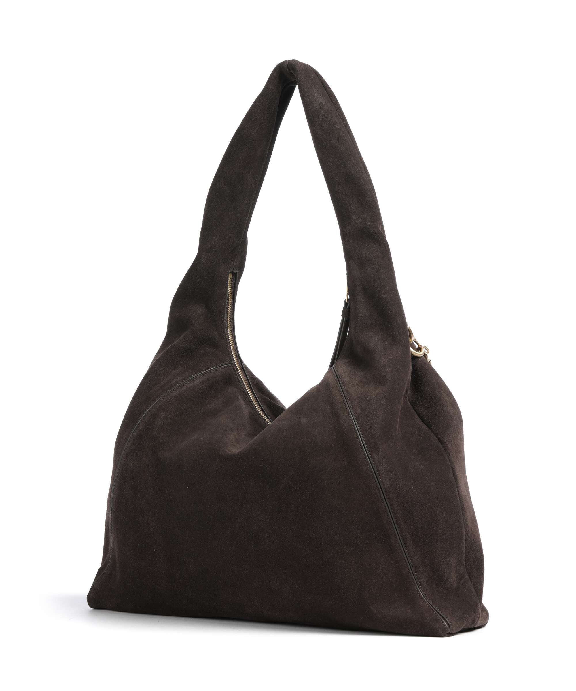 Les Visionnaires Jade Cozy Chain Torebka worek dark brown - Image 2