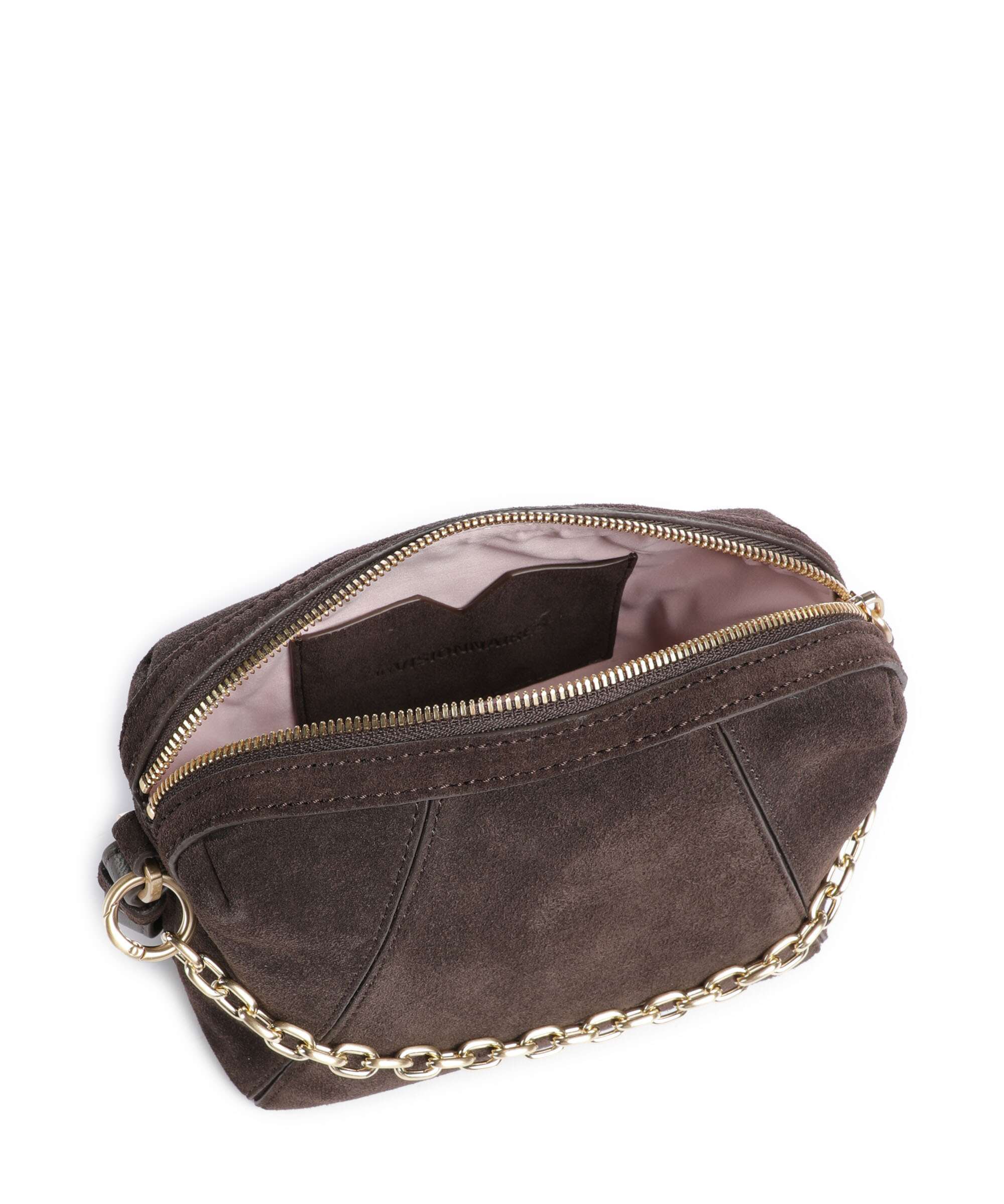 Les Visionnaires Lynn Cozy Chain Torba przez ramię dark brown - Image 6