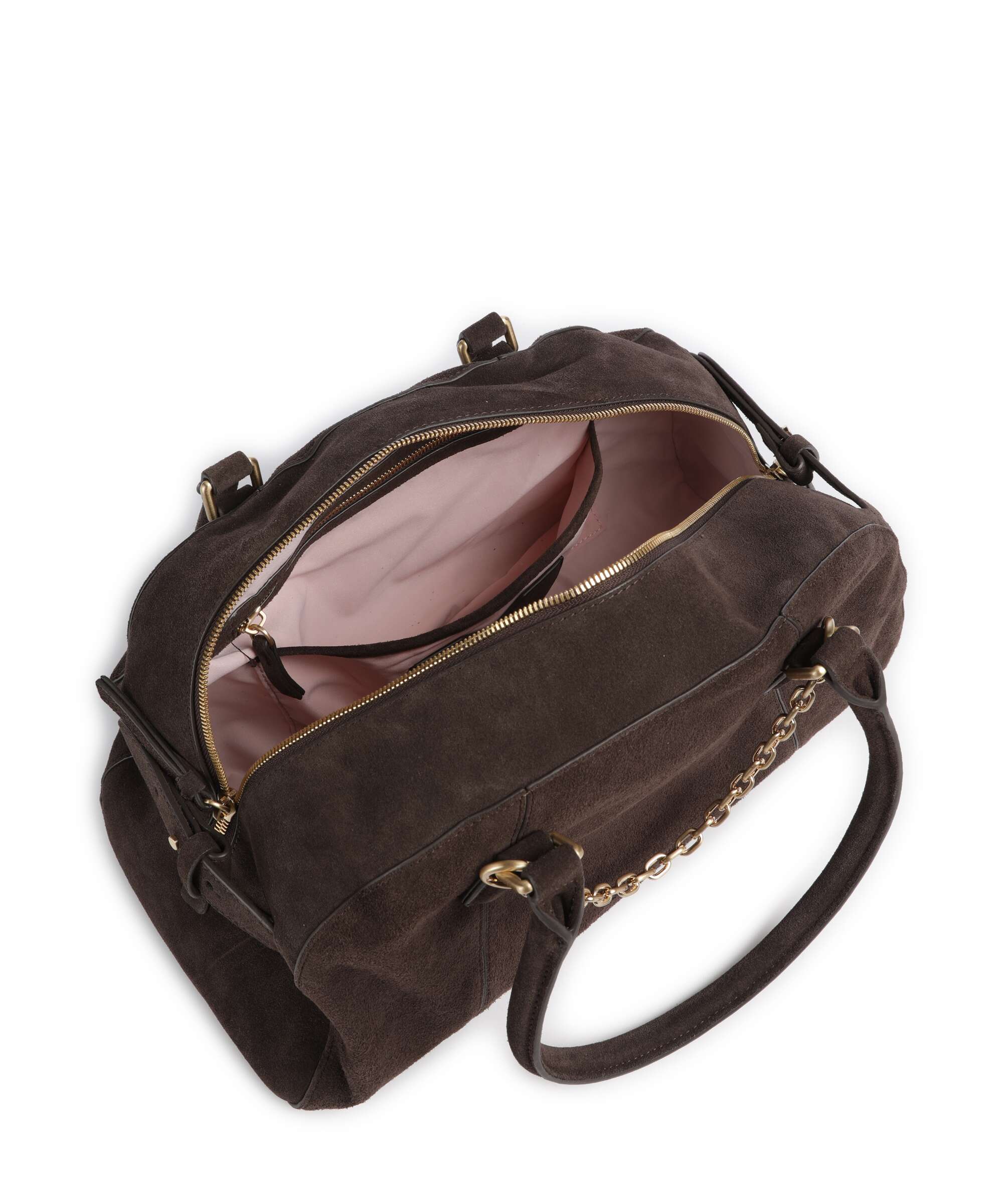 Les Visionnaires Odette Cozy Chain Torebka dark brown - Image 6