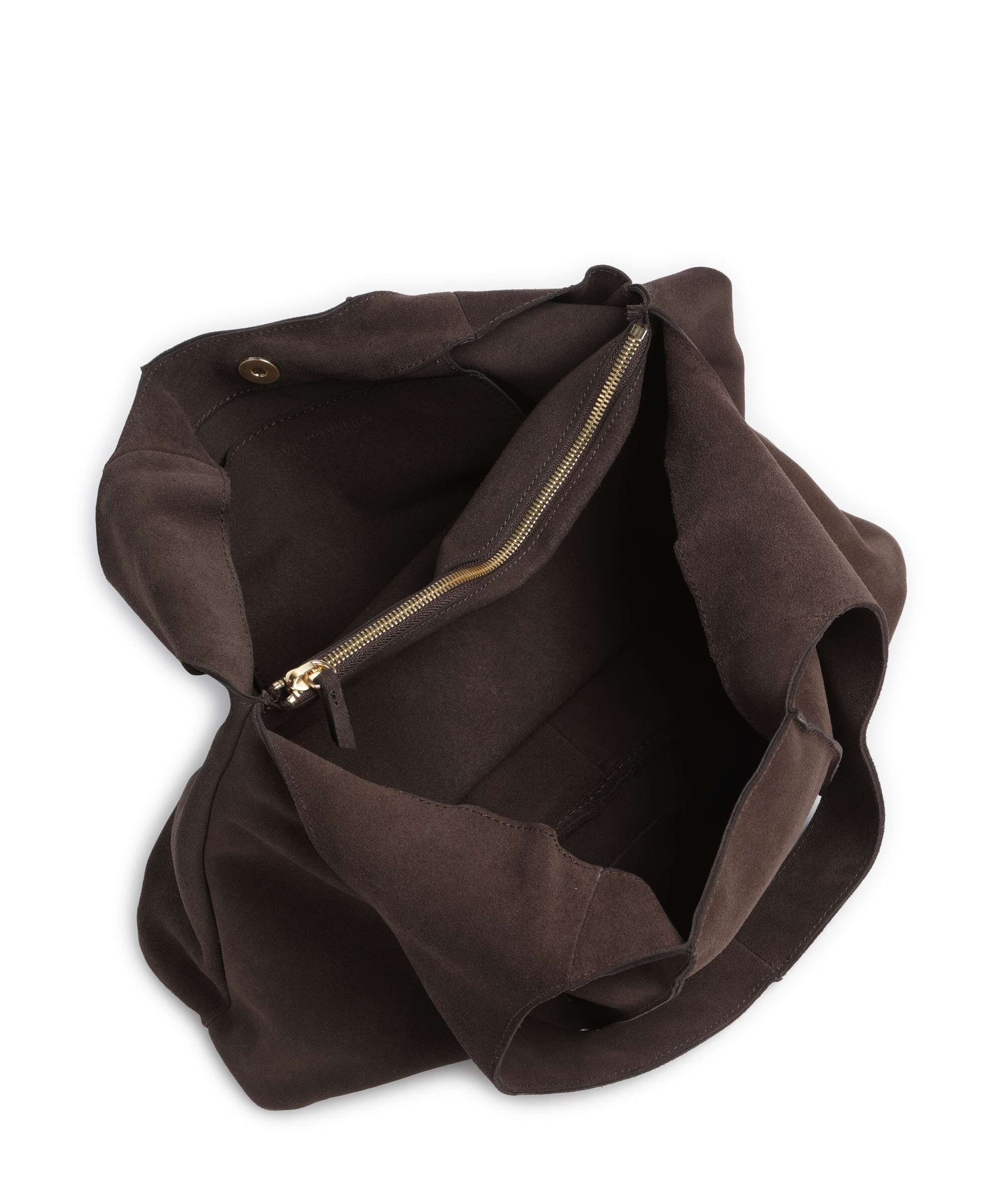 Les Visionnaires Paz Essential Cozy Torebka worek dark brown - Image 5