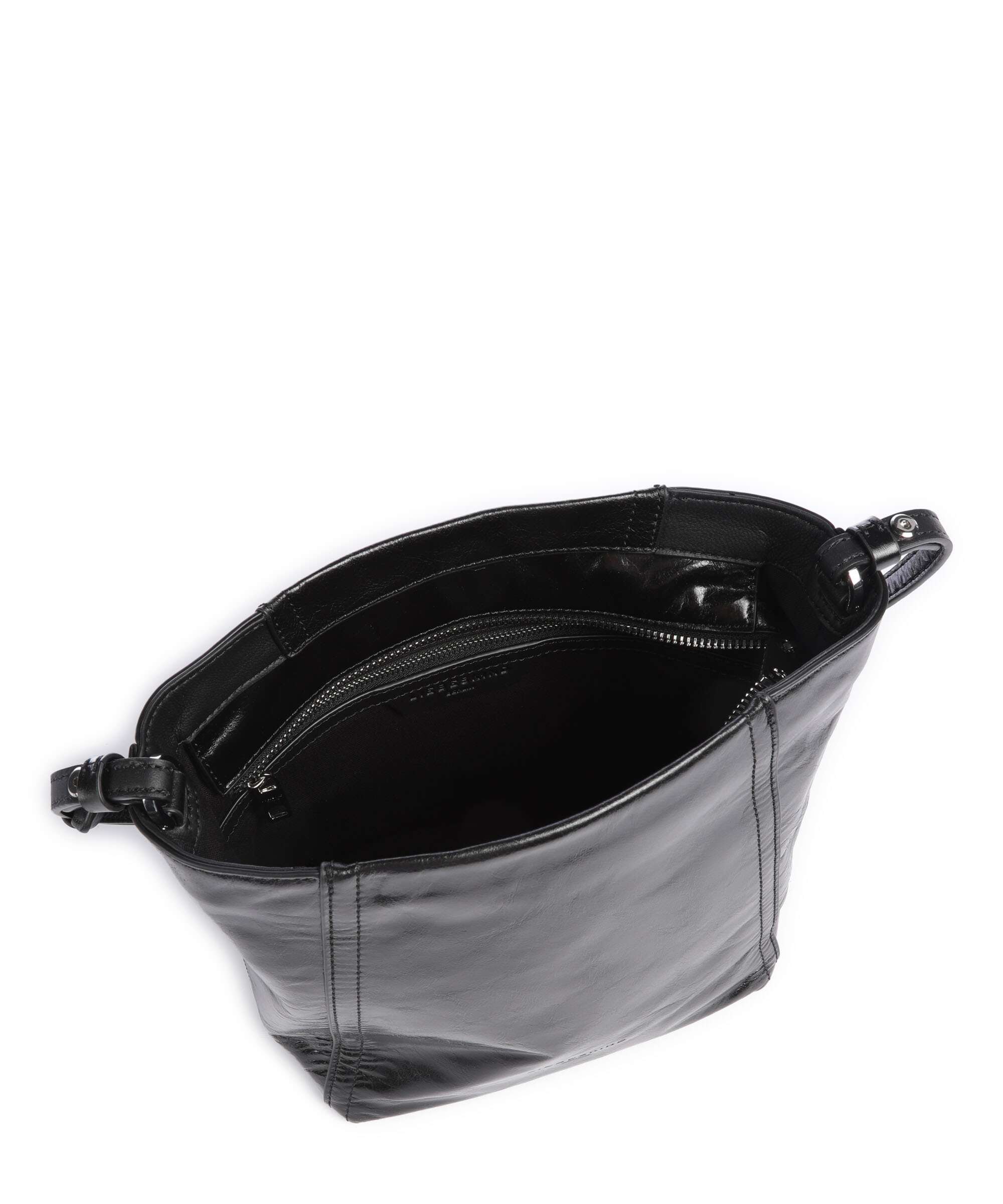 Liebeskind Chudy Paper Touch Crinkle S Torba przez ramię black - Image 6