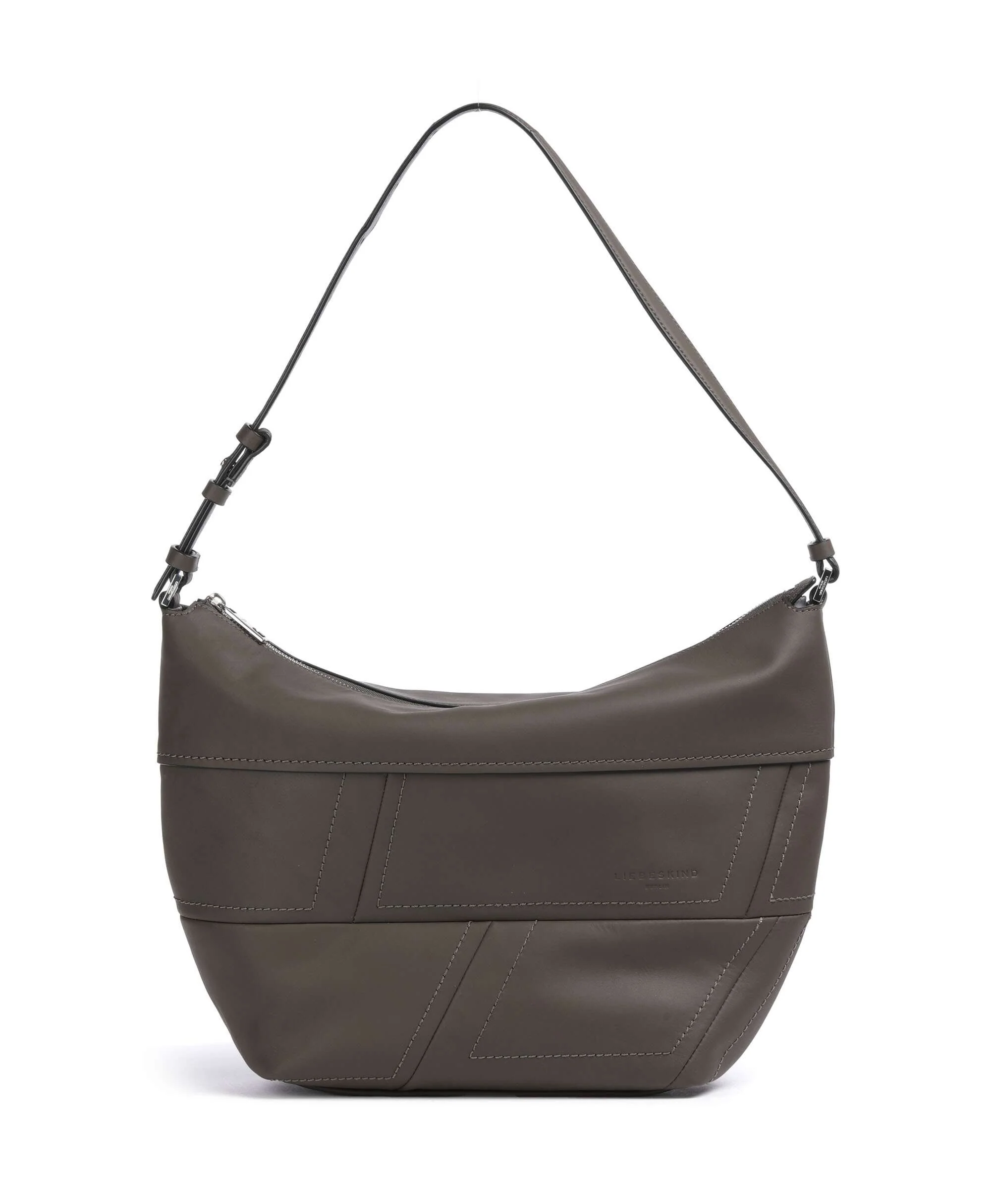Liebeskind Edda Calf Optic M Torebka worek dark grigio
