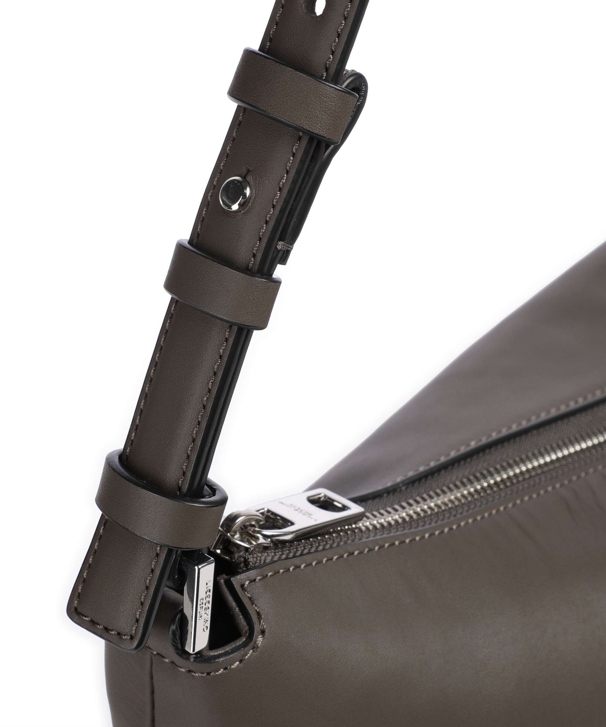 Liebeskind Edda Calf Optic M Torebka worek dark grigio - Image 4