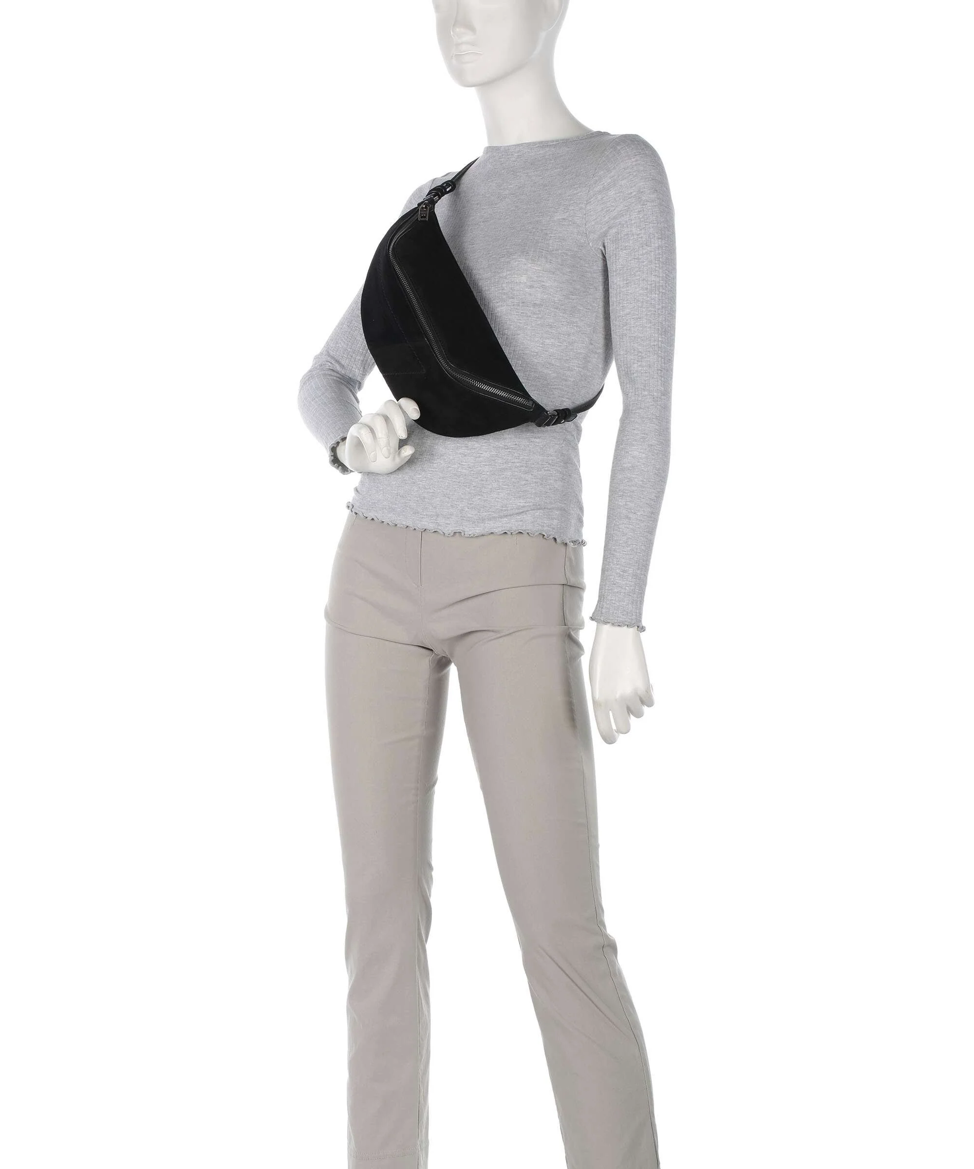 Liebeskind Edda Promo Suede M Saszetka nerka black - Image 4