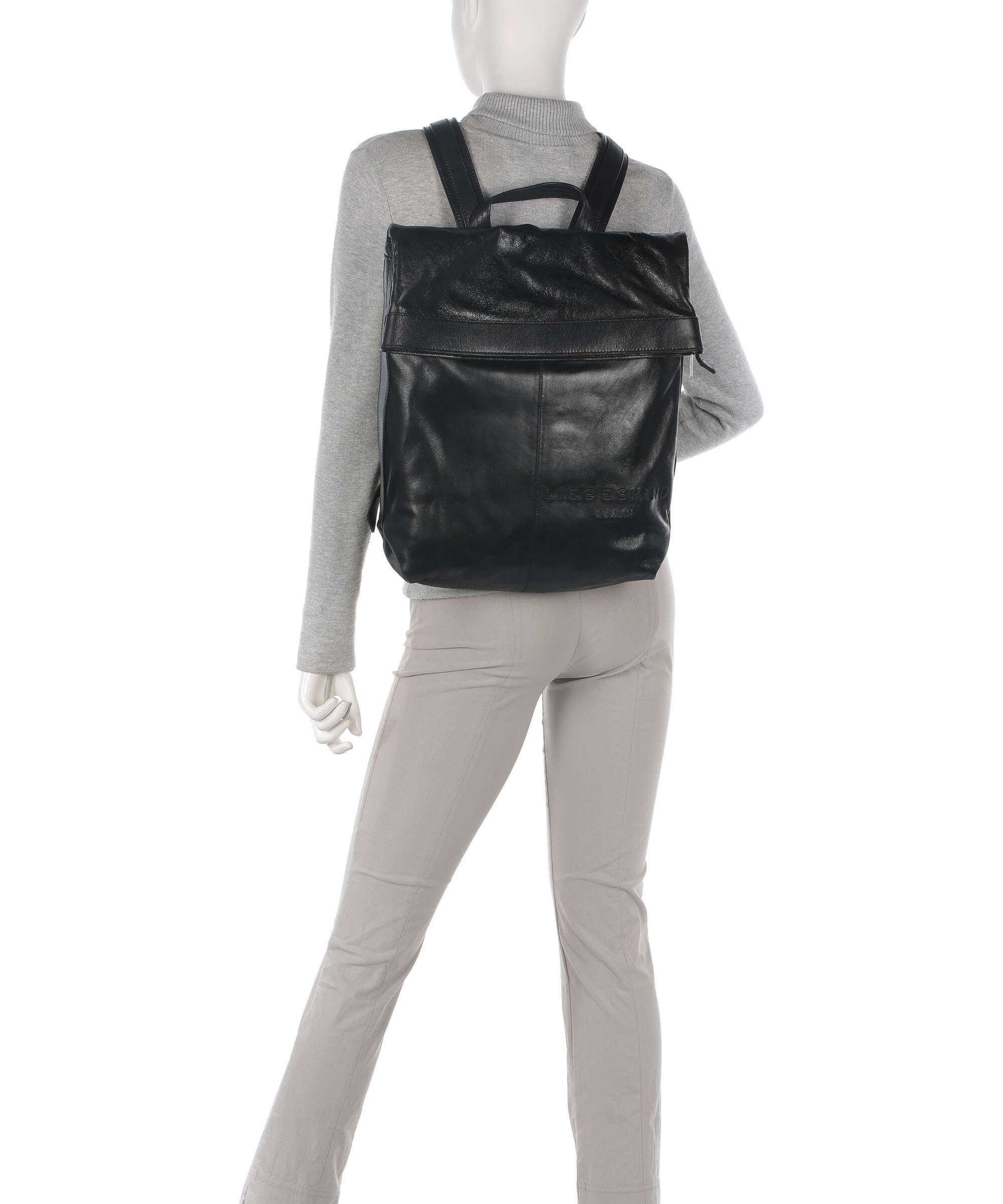 Liebeskind Elvira Lamb SF Verna Plecak black - Image 3