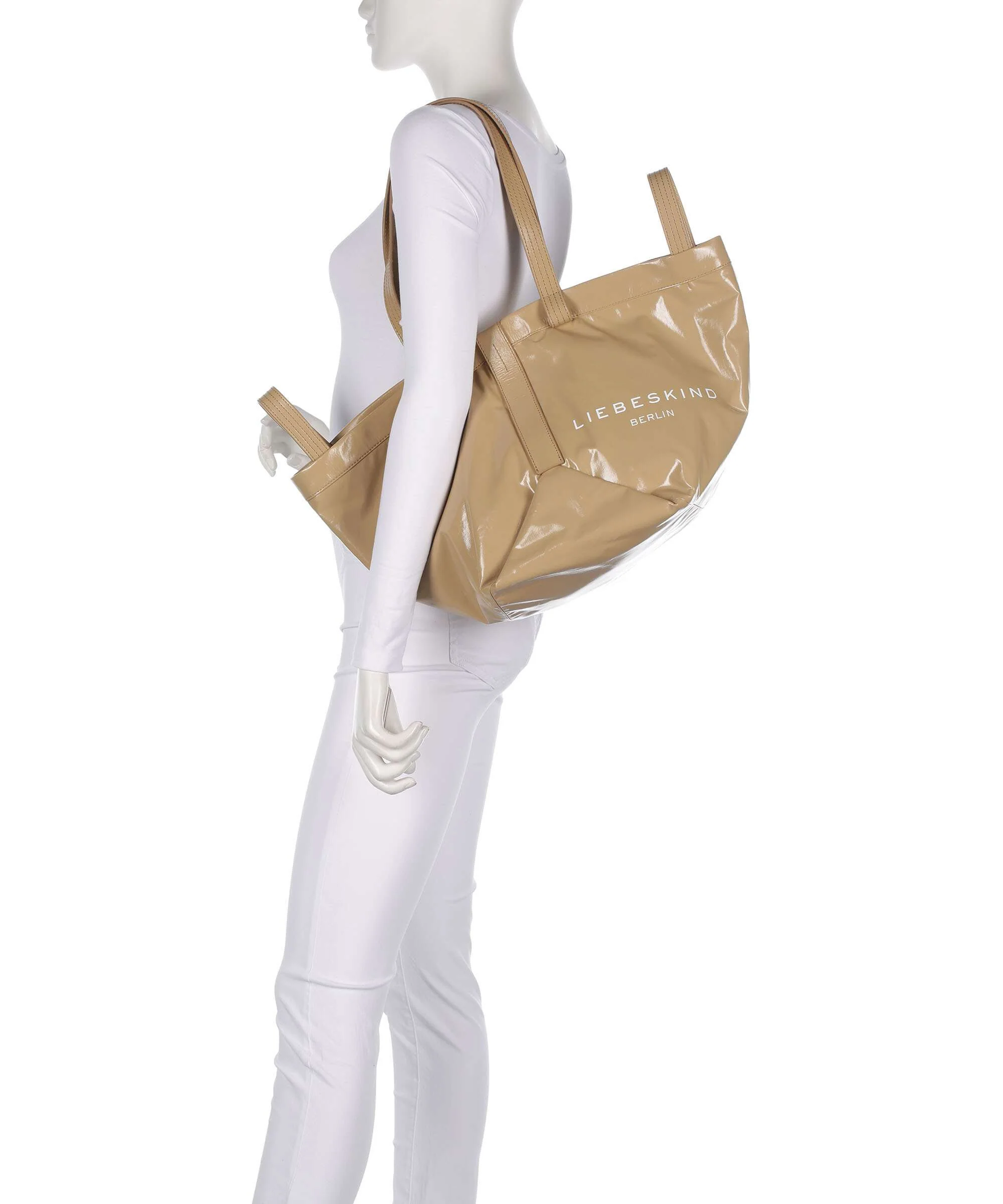 Liebeskind Elvira Rain M Torba na zakupy beige - Image 3