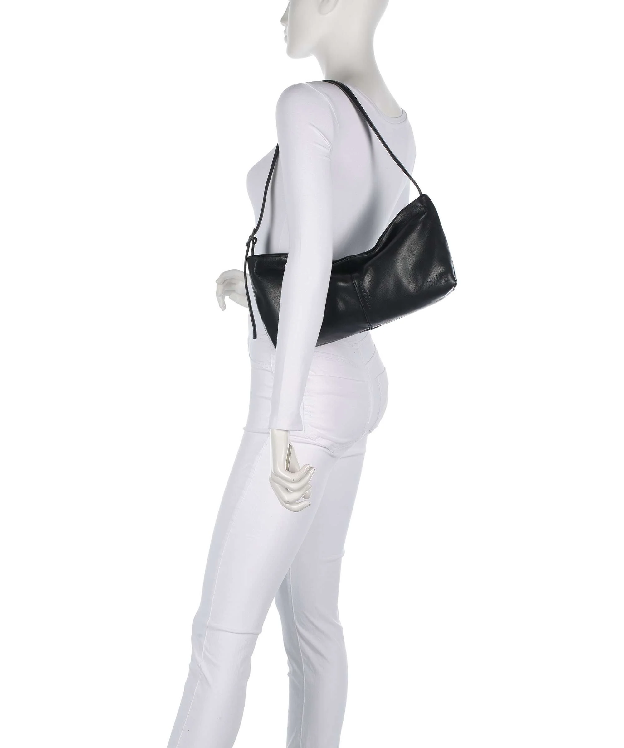 Liebeskind Fiona Sheep Natural S Torebka worek black - Image 3